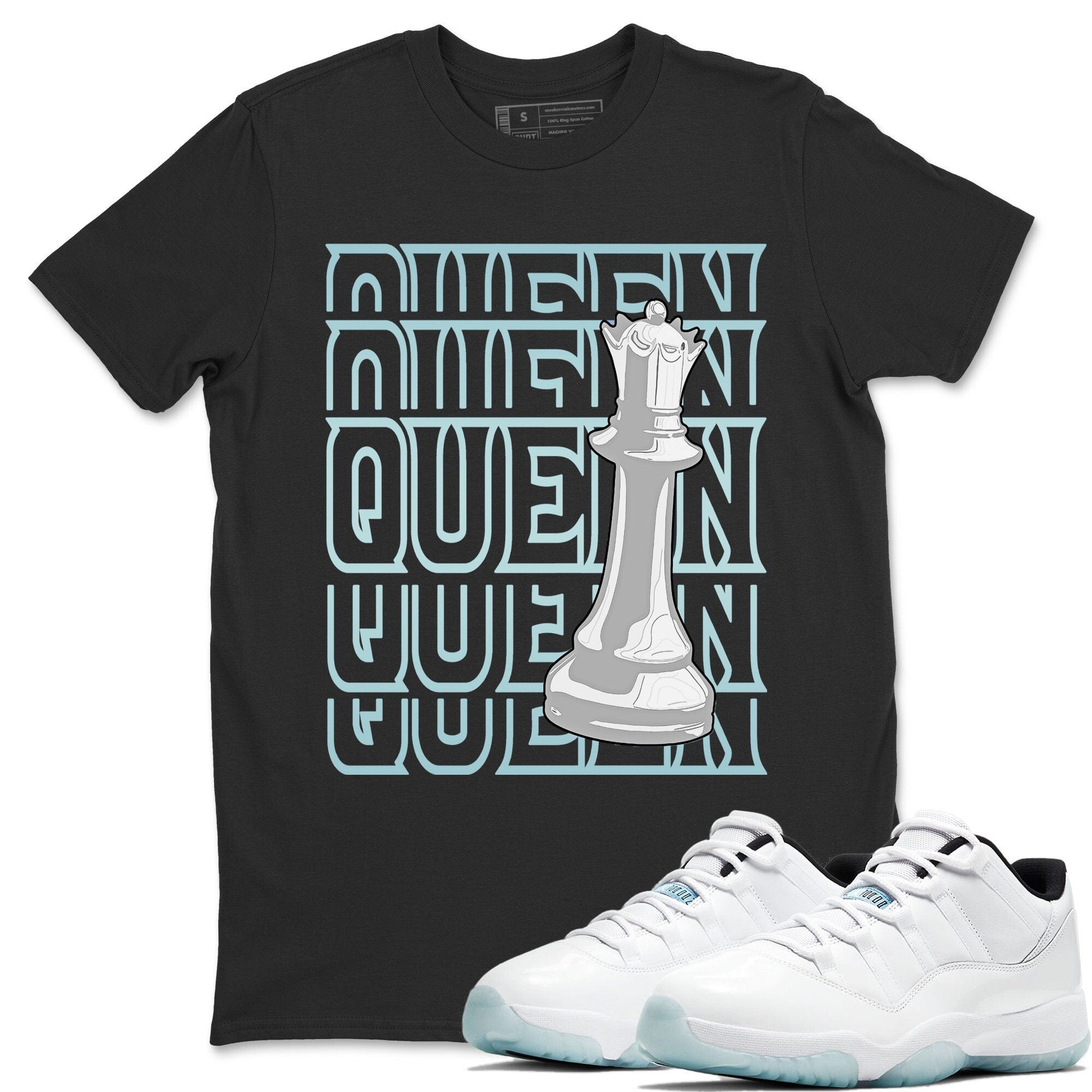 Jordan 11 Legend Blue Shirt To Match Jordans Queen Sneaker Tees Jordan 11 Legend Blue Drip Gear Zone Sneaker Matching Clothing Unisex Shirts