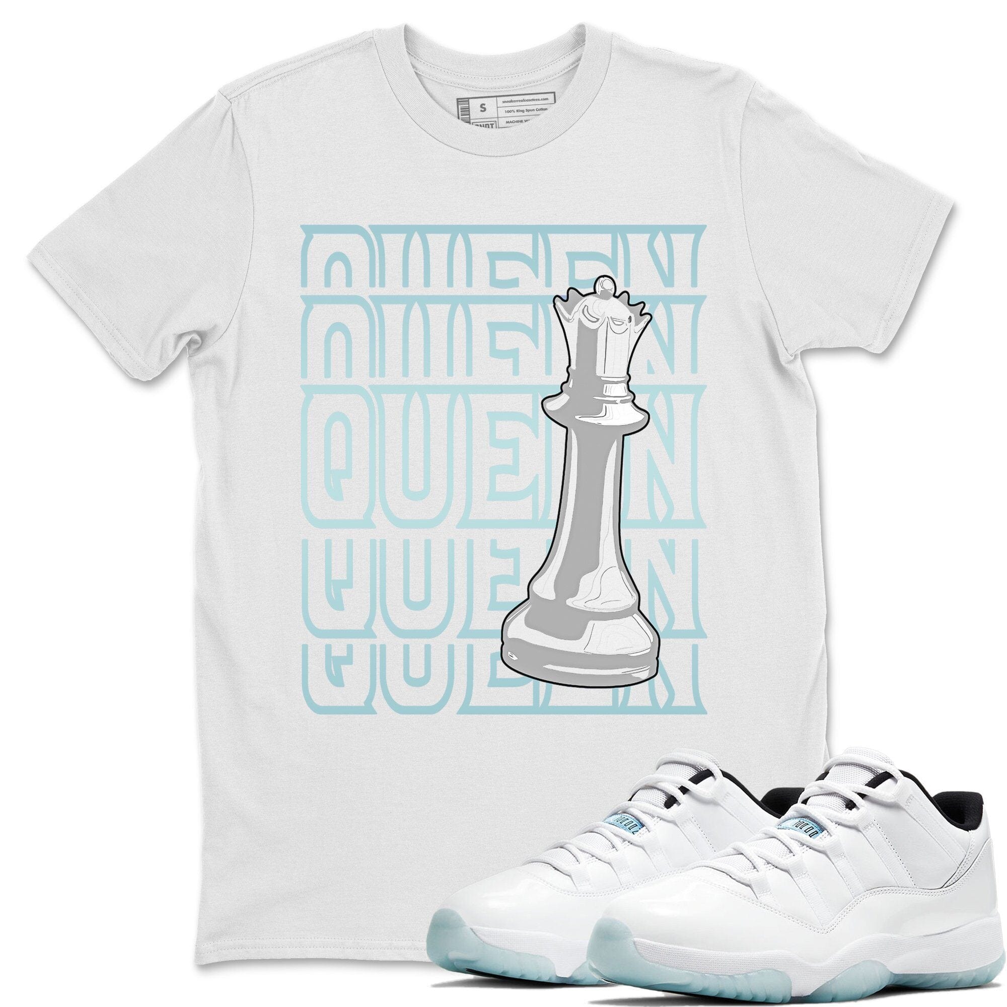 Jordan 11 Legend Blue Shirt To Match Jordans Queen Sneaker Tees Jordan 11 Legend Blue Drip Gear Zone Sneaker Matching Clothing Unisex Shirts