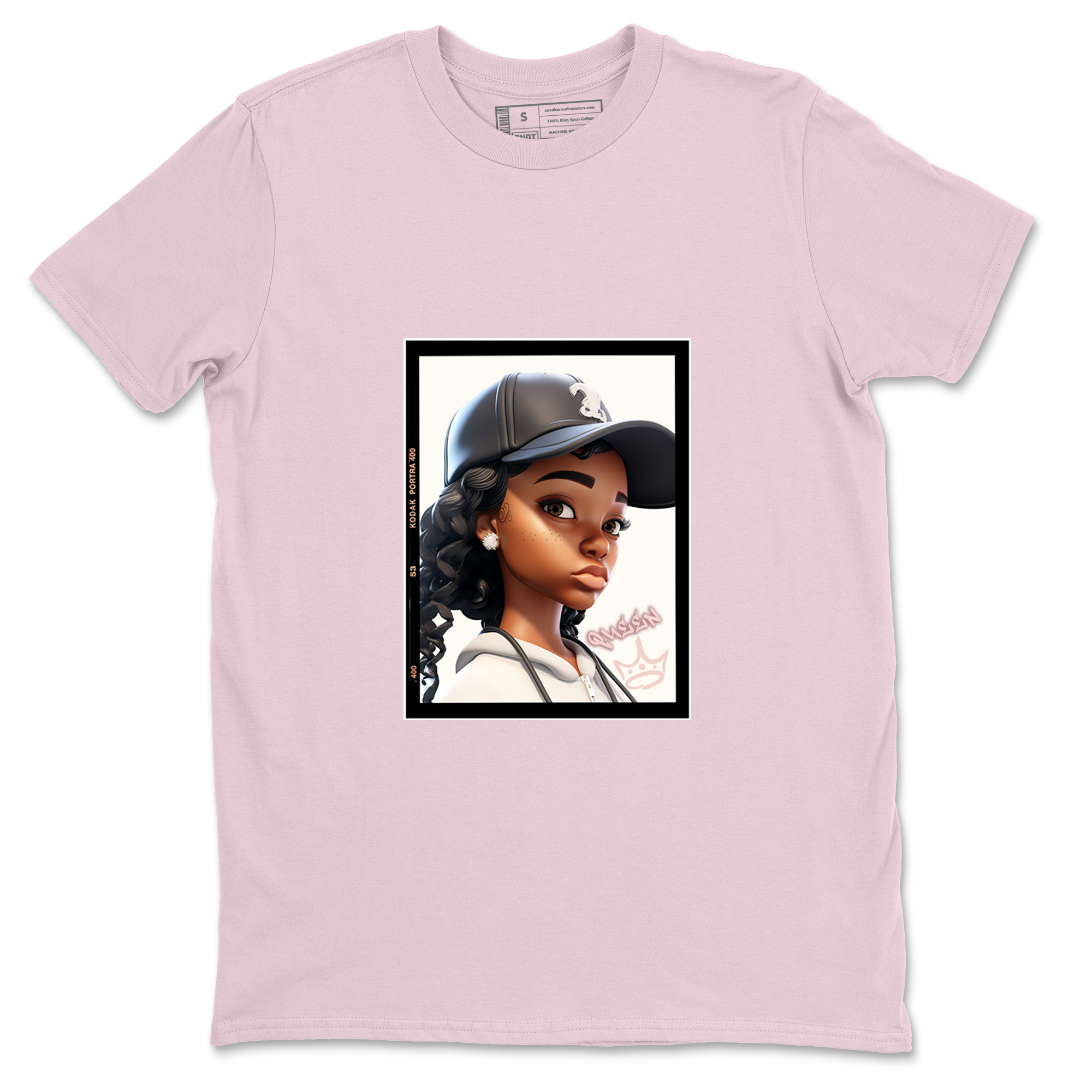 11s WMNS Neapolitan shirt to match jordans Queen sneaker tees Air Jordan 11 Neapolitan Drip Gear Zone Sneaker Matching Shirt Unisex Pink 2 T-Shirt