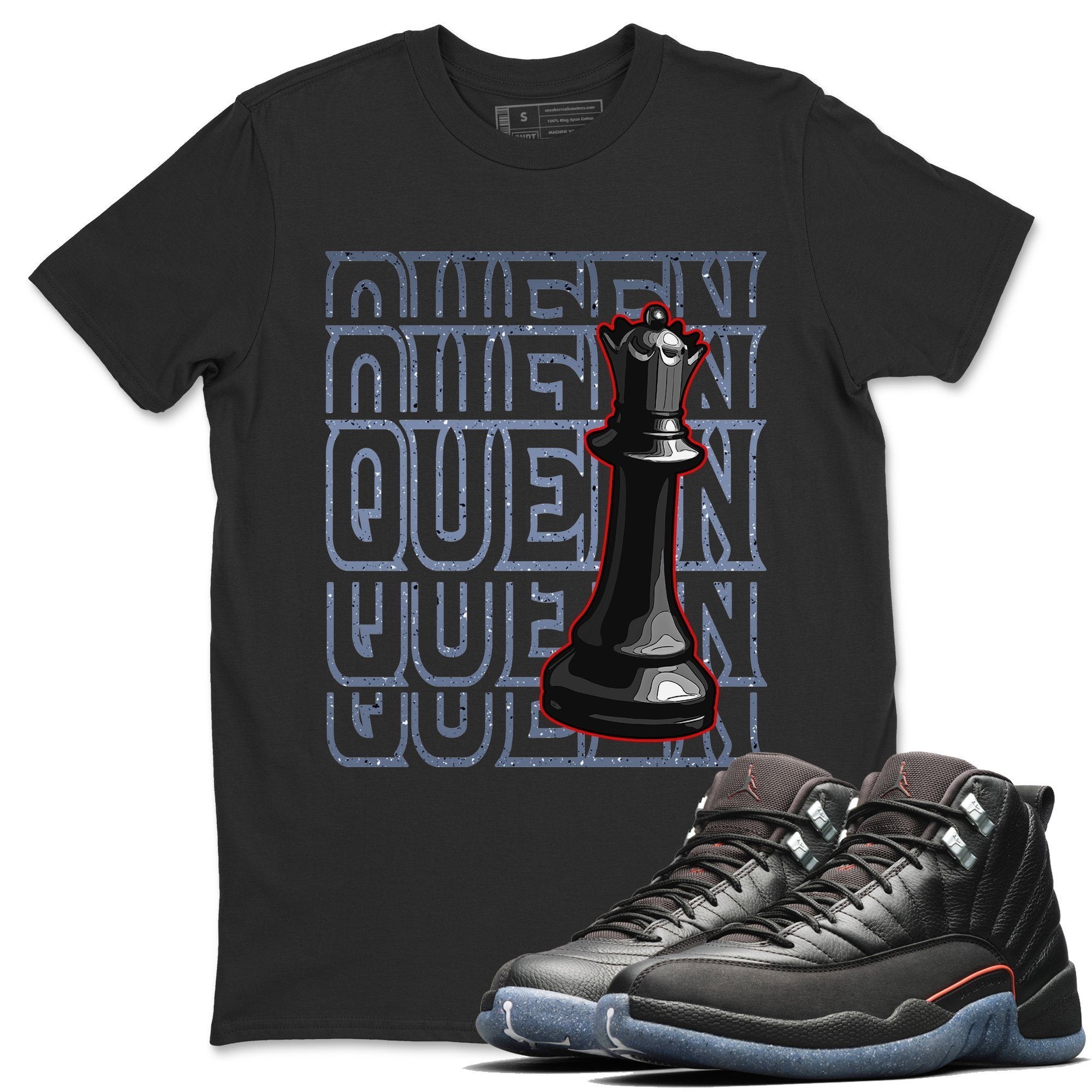 Jordan 12 Grind Shirt To Match Jordans Queen Sneaker Tees Jordan 12 Grind Drip Gear Zone Sneaker Matching Clothing Unisex Shirts
