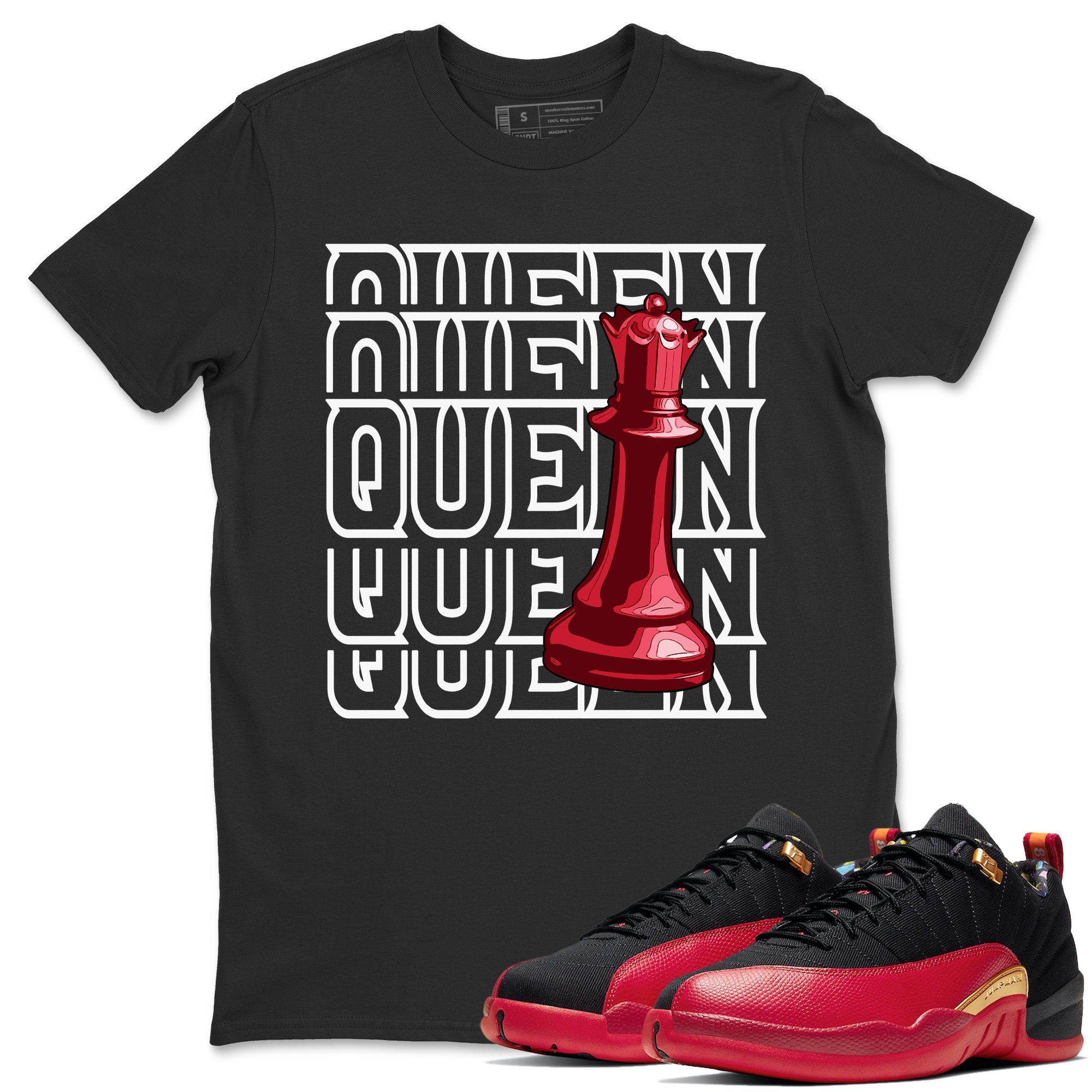 Jordan 12 Super Bowl Shirt To Match Jordans Queen Sneaker Tees Jordan 12 Super Bowl Drip Gear Zone Sneaker Matching Clothing Unisex Shirts
