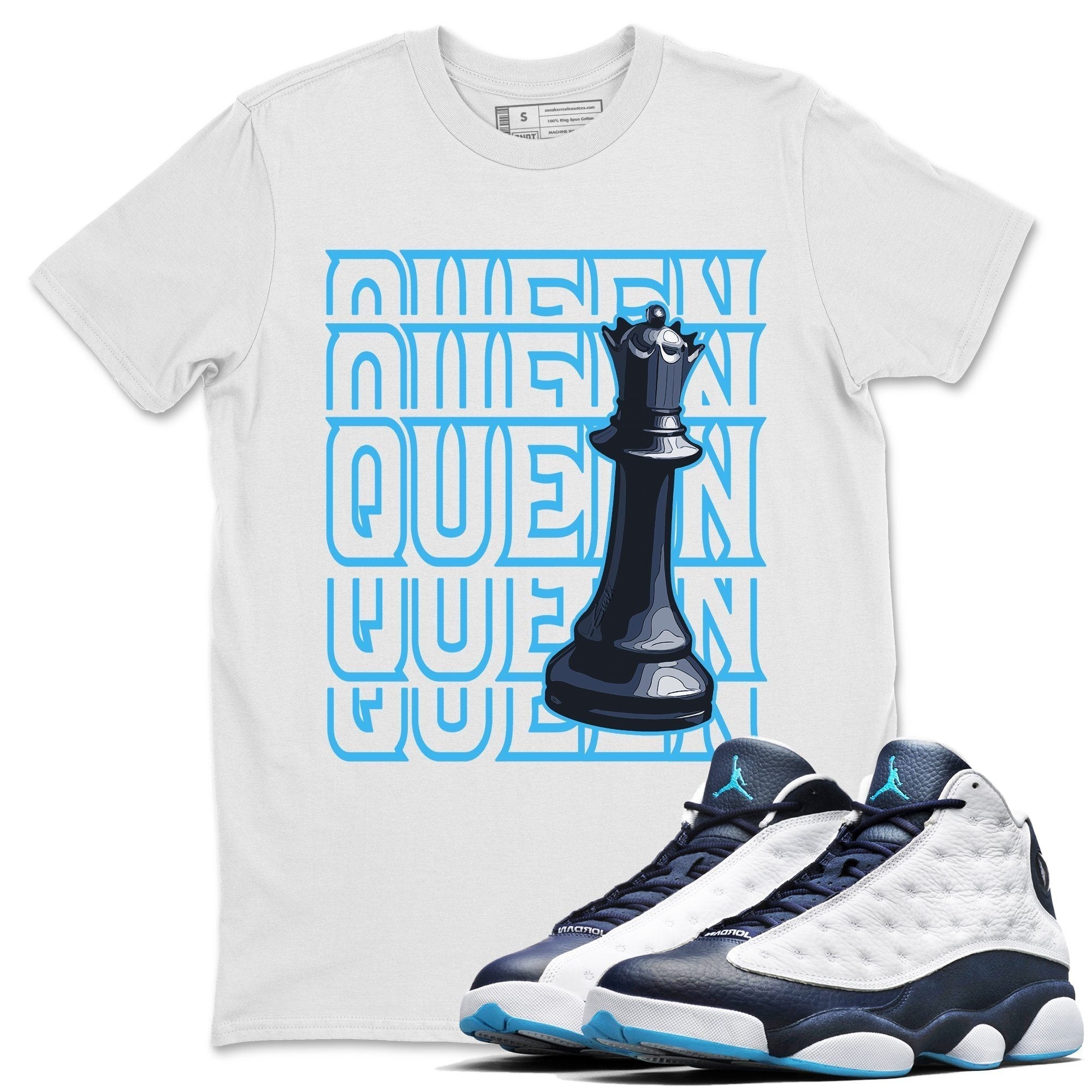 Jordan 13 Obsidian Shirt To Match Jordans Queen Sneaker Tees Jordan 13 Obsidian Drip Gear Zone Sneaker Matching Clothing Unisex Shirts