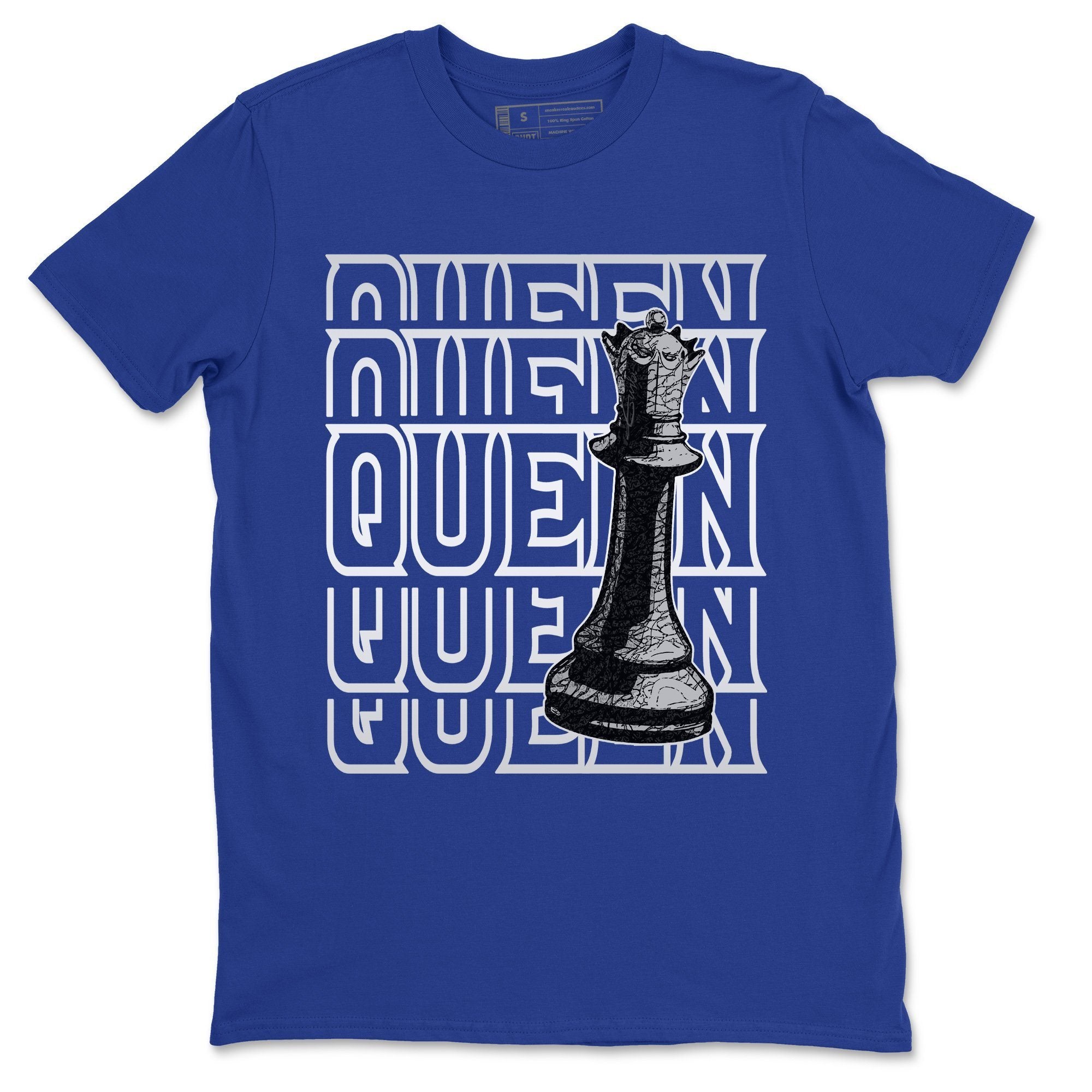 Jordan 3 Racer Blue Shirt To Match Jordans Queen Sneaker Tees Jordan 3 Racer Blue Drip Gear Zone Sneaker Matching Clothing Unisex Shirts