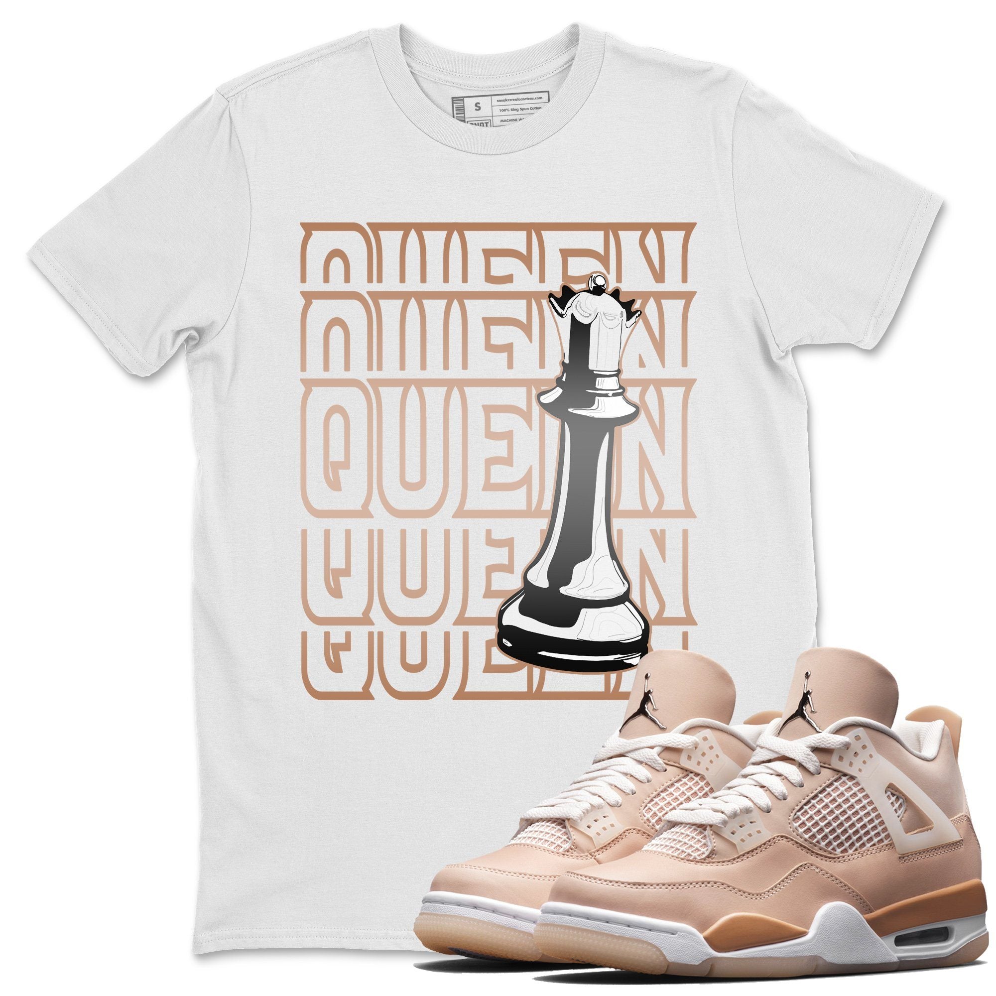 Jordan 4 Shimmer Shirt To Match Jordans Queen Sneaker Tees Jordan 4 Shimmer Drip Gear Zone Sneaker Matching Clothing Unisex Shirts