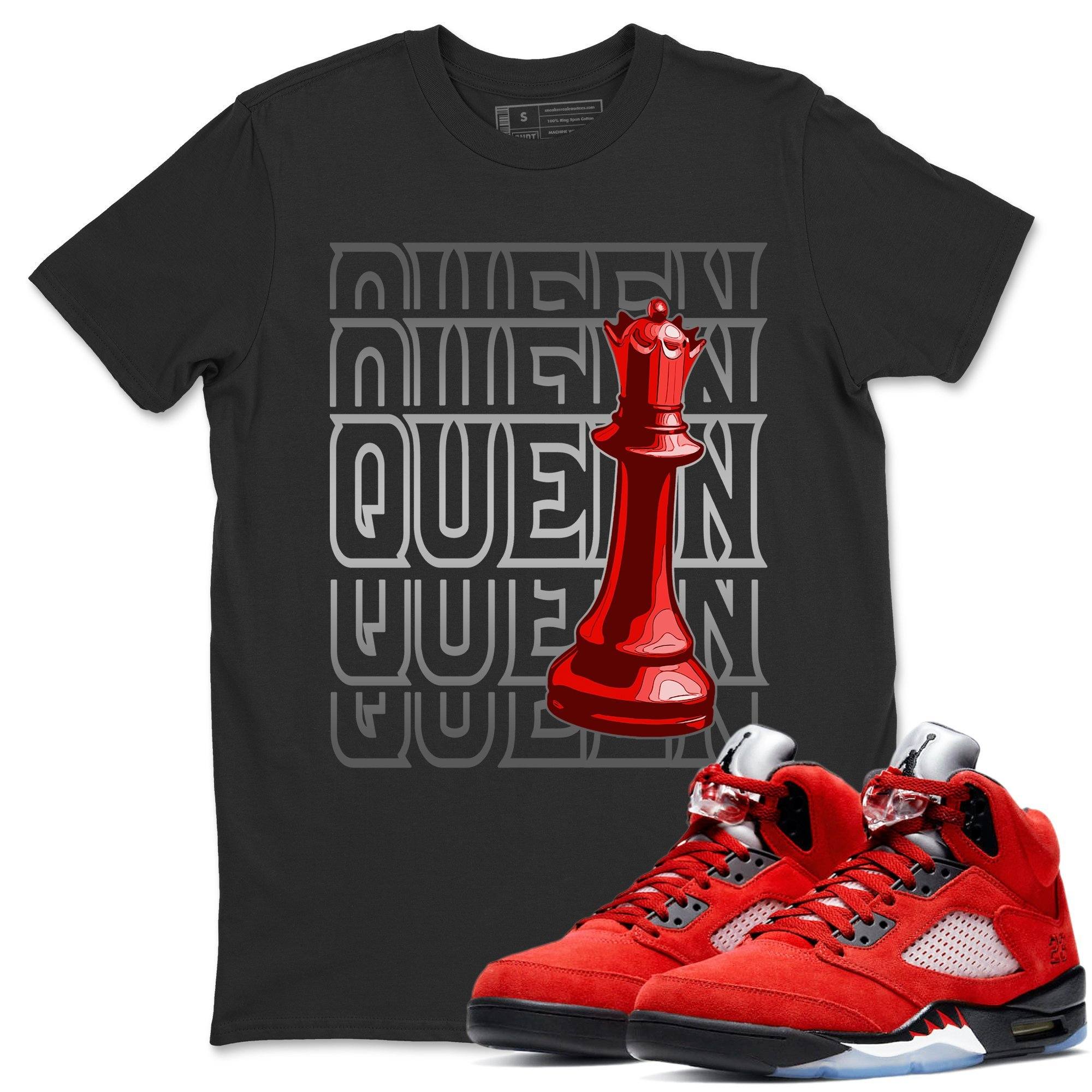 Jordan 5 Raging Bull Shirt To Match Jordans Queen Sneaker Tees Jordan 5 Raging Bull Drip Gear Zone Sneaker Matching Clothing Unisex Shirts