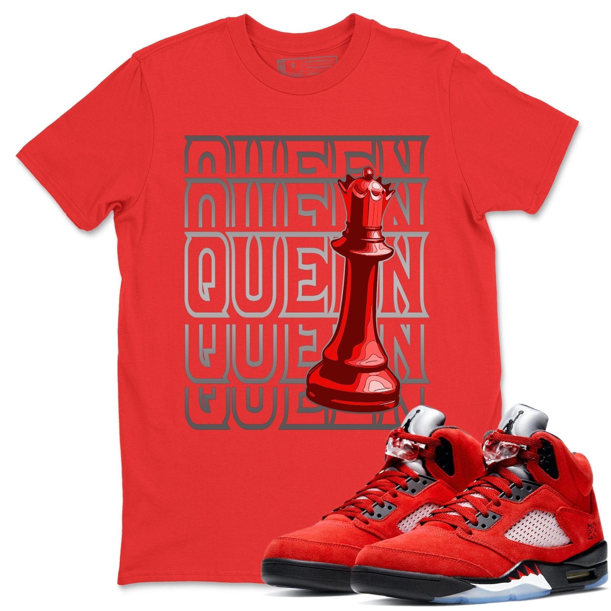 Jordan 5 Raging Bull Shirt To Match Jordans Queen Sneaker Tees Jordan 5 Raging Bull Drip Gear Zone Sneaker Matching Clothing Unisex Shirts