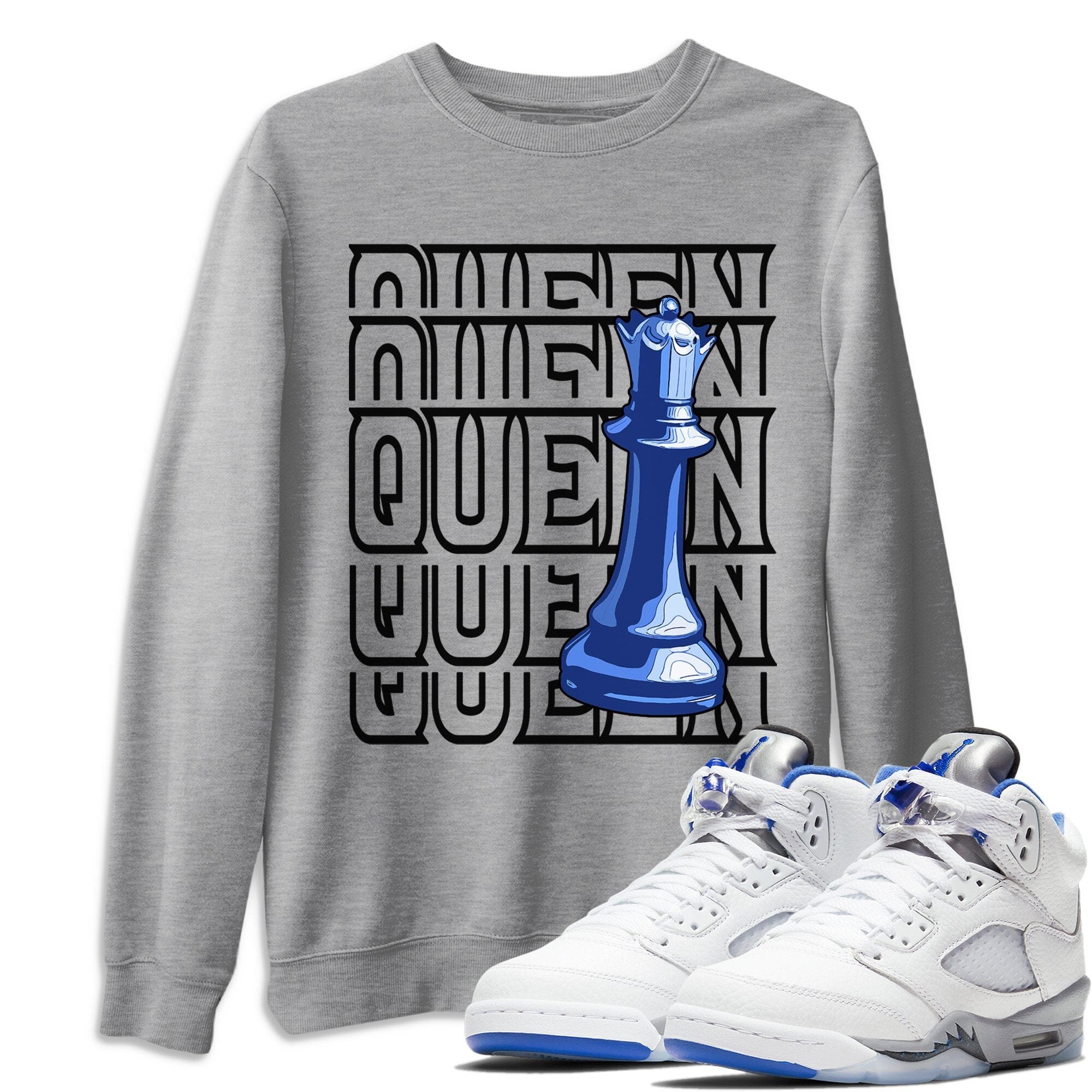 Jordan 5 Stealth Shirt To Match Jordans Queen Sneaker Tees Jordan 5 Stealth Drip Gear Zone Sneaker Matching Clothing Unisex Shirts