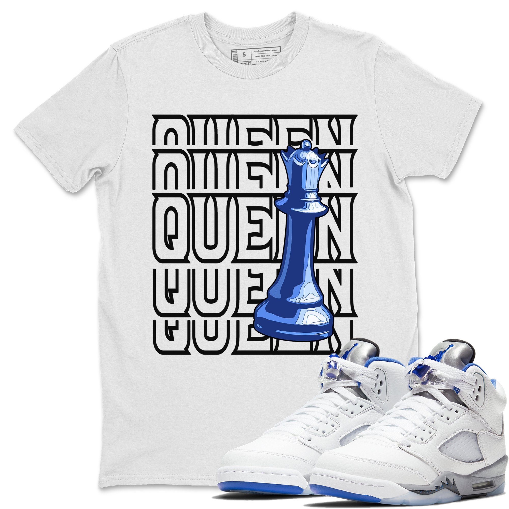 Jordan 5 Stealth Shirt To Match Jordans Queen Sneaker Tees Jordan 5 Stealth Drip Gear Zone Sneaker Matching Clothing Unisex Shirts