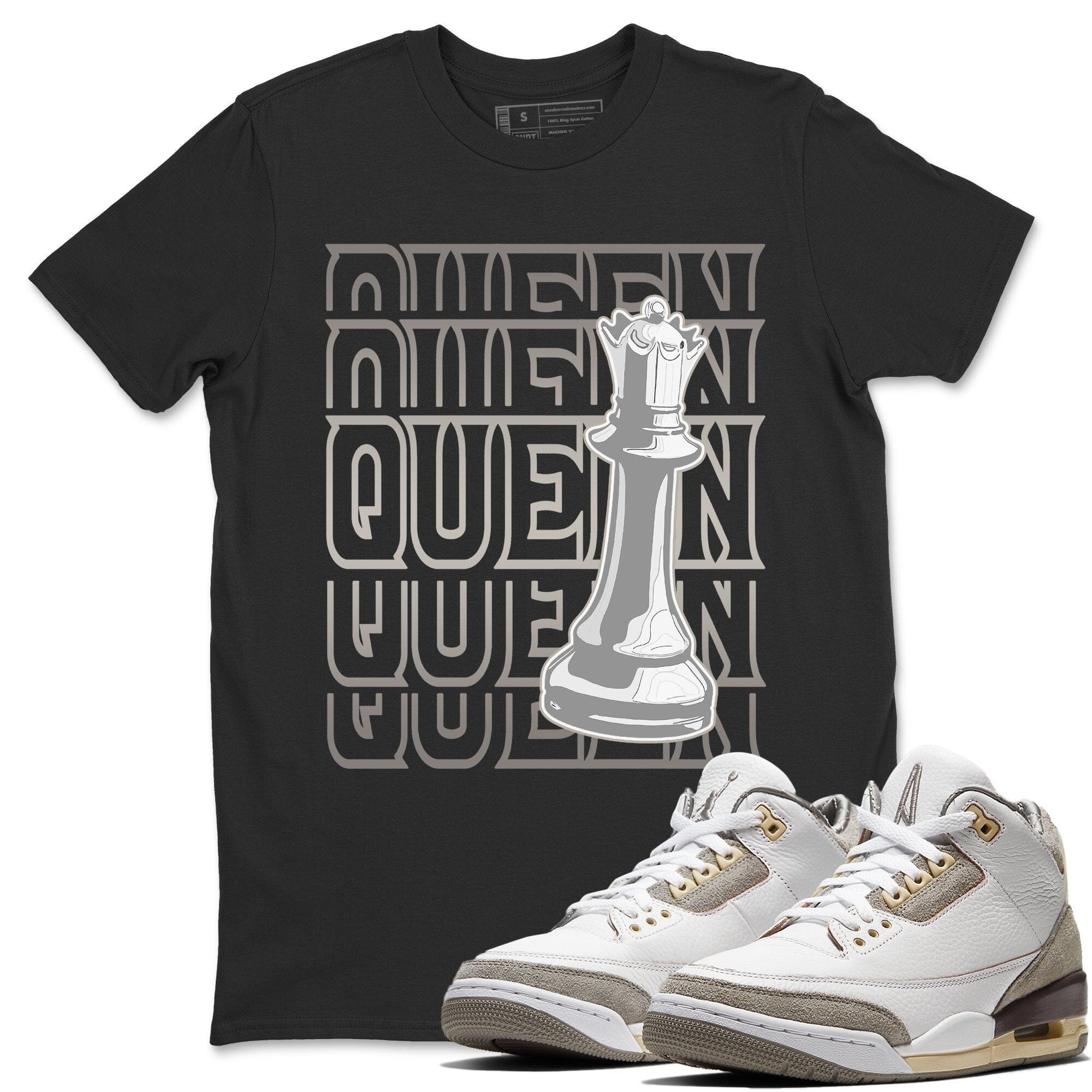 Jordan 3 A Ma Maniere Shirt To Match Jordans Queen Sneaker Tees Jordan 3 A Ma Maniere Drip Gear Zone Sneaker Matching Clothing Unisex Shirts