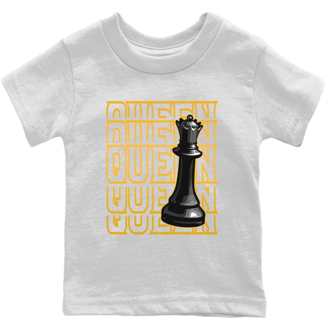 Dunk Championship Goldenrod Sneaker Match Tees Queen Sneaker Tees Dunk Championship Goldenrod Jordan to match sneaker T-Shirt Kids Shirts