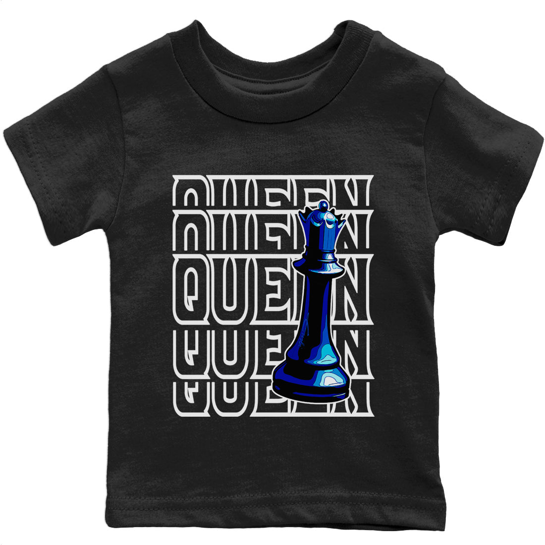 Jordan 12 Hyper Royal Sneaker Matching T-Shirt Queen Sneaker Tees Jordan 12 Hyper Royal Sneaker Release Tees Kids Shirts