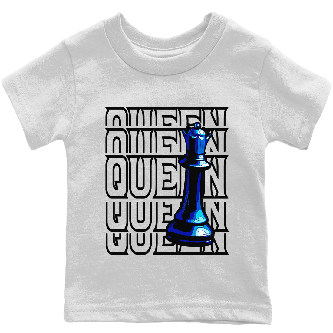 Jordan 12 Hyper Royal Sneaker Matching T-Shirt Queen Sneaker Tees Jordan 12 Hyper Royal Sneaker Release Tees Kids Shirts