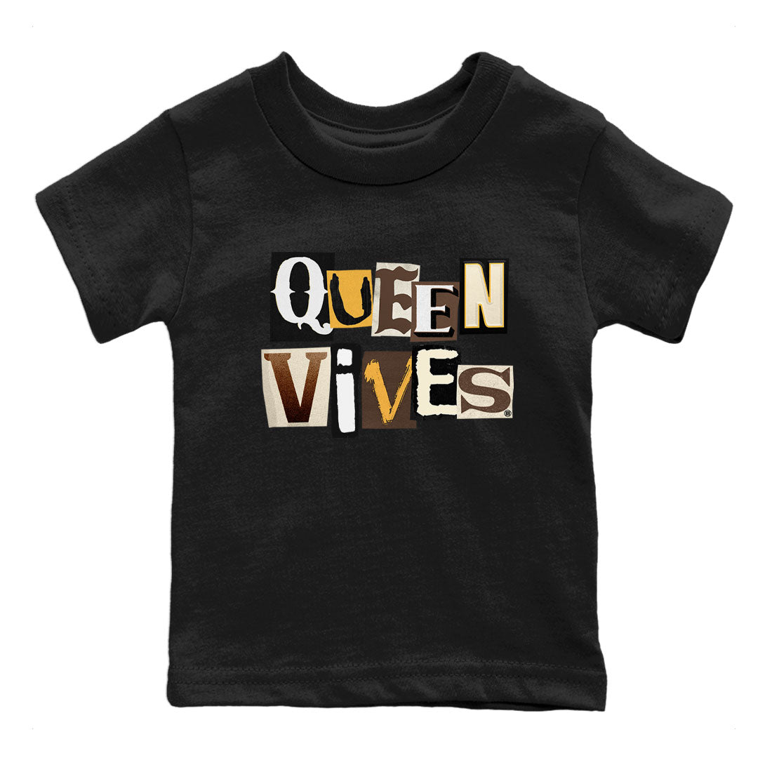 Jordan 1s Palomino shirt to match jordans Queen Vibes Streetwear Sneaker Shirt Air Jordan 1 Palomino Drip Gear Zone Sneaker Matching Clothing Baby Toddler Black 2 T-Shirt