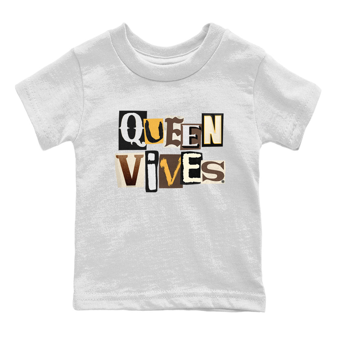 Jordan 1s Palomino shirt to match jordans Queen Vibes Streetwear Sneaker Shirt Air Jordan 1 Palomino Drip Gear Zone Sneaker Matching Clothing Baby Toddler White 2 T-Shirt