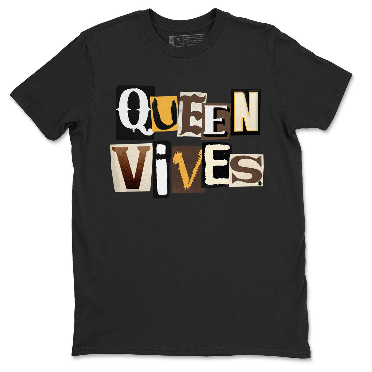 Jordan 1s Palomino shirt to match jordans Queen Vibes Streetwear Sneaker Shirt Air Jordan 1 Palomino Drip Gear Zone Sneaker Matching Clothing Unisex Black 2 T-Shirt