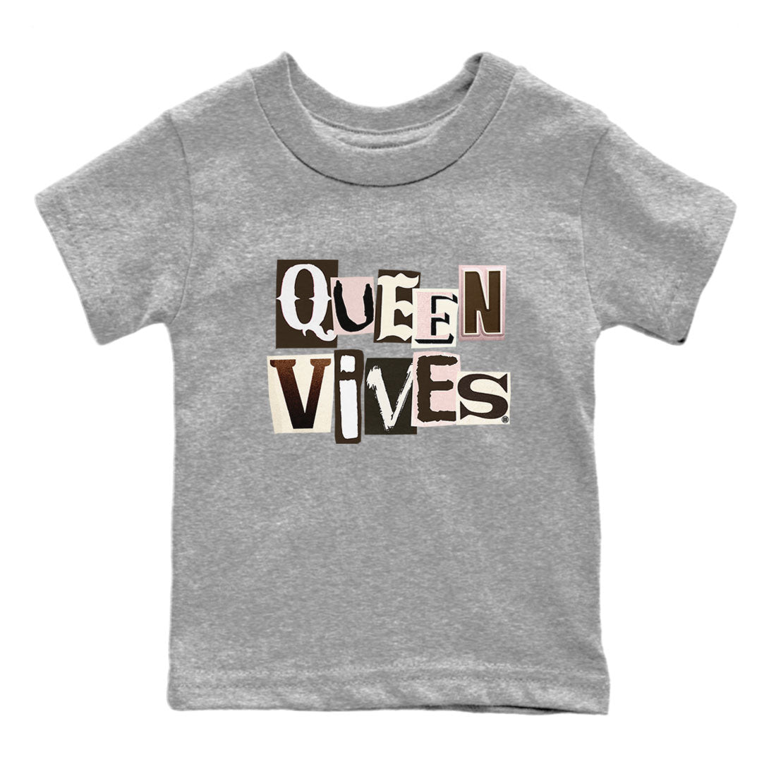 Air Jordan 11 Neapolitan shirt to match jordans Queen Vibes sneaker matching t-shirts and clothing Jordan 11 WMNS Neapolitan Drip Gear Zone Youth Kids Toddler Heather Grey 2 T-Shirt