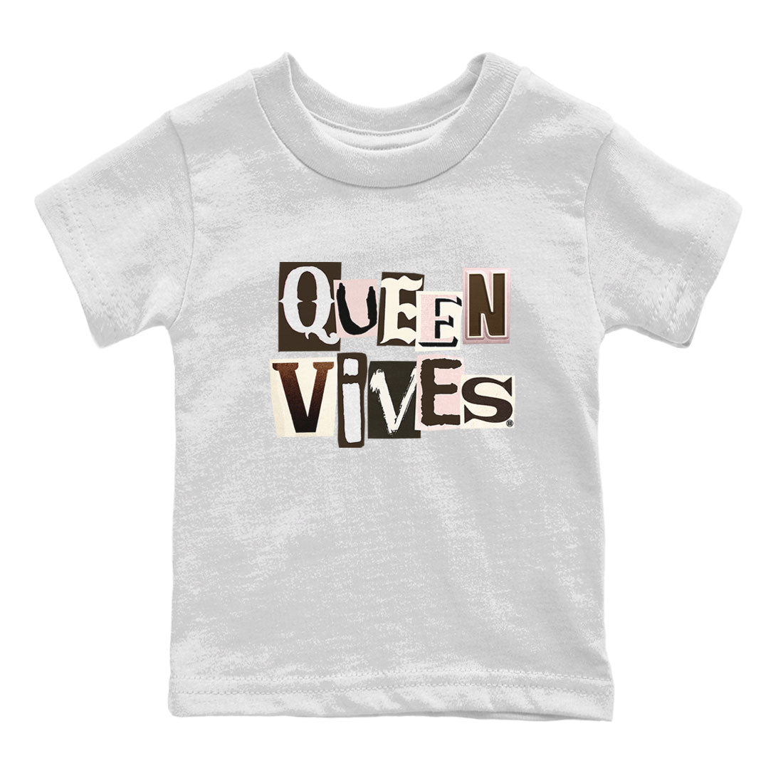 Air Jordan 11 Neapolitan shirt to match jordans Queen Vibes sneaker matching t-shirts and clothing Jordan 11 WMNS Neapolitan Drip Gear Zone Youth Kids Toddler White 2 T-Shirt