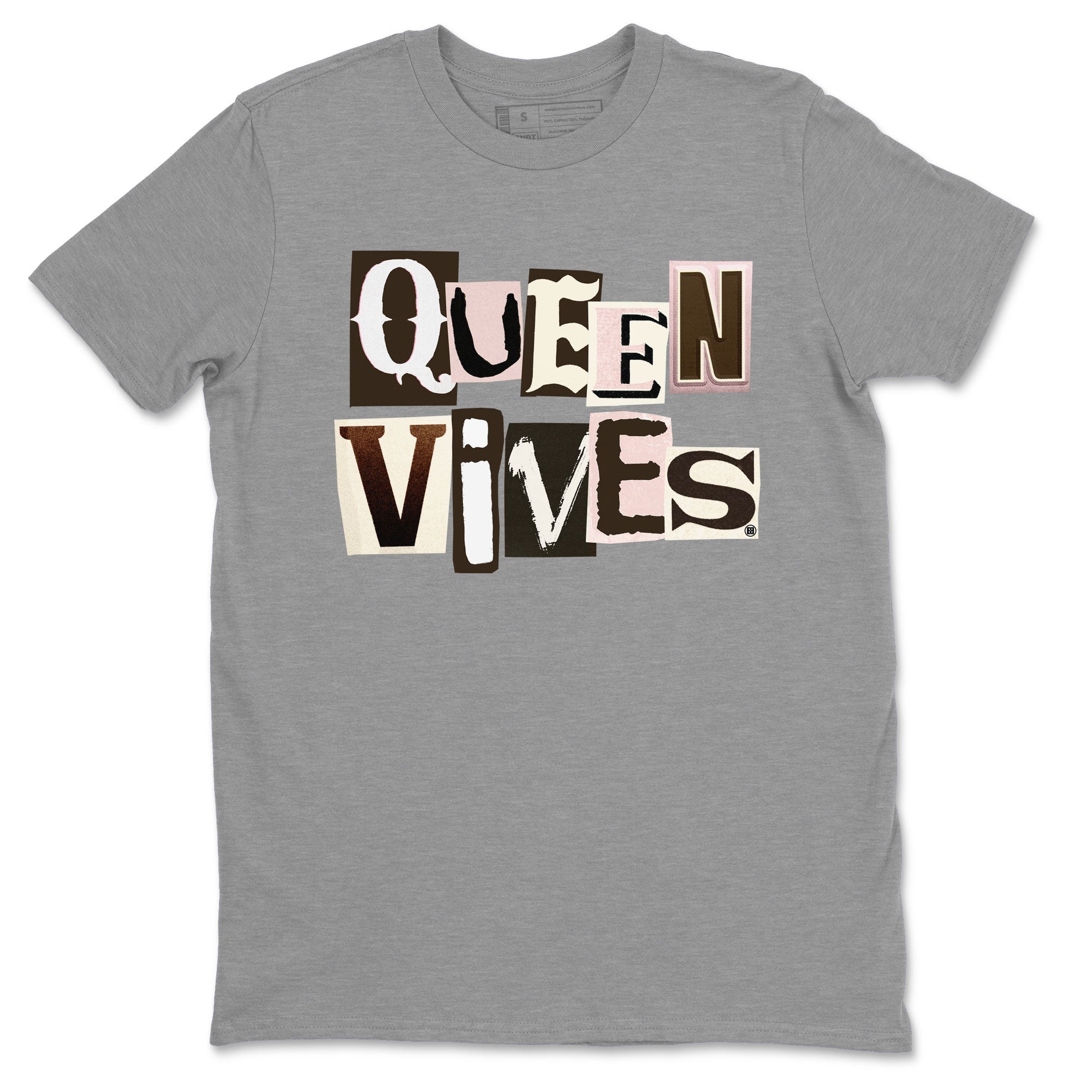 Air Jordan 11 Neapolitan shirt to match jordans Queen Vibes sneaker matching t-shirts and clothing Jordan 11 WMNS Neapolitan Drip Gear Zone Cotton Casual Unisex Heather Grey 2 T-Shirt