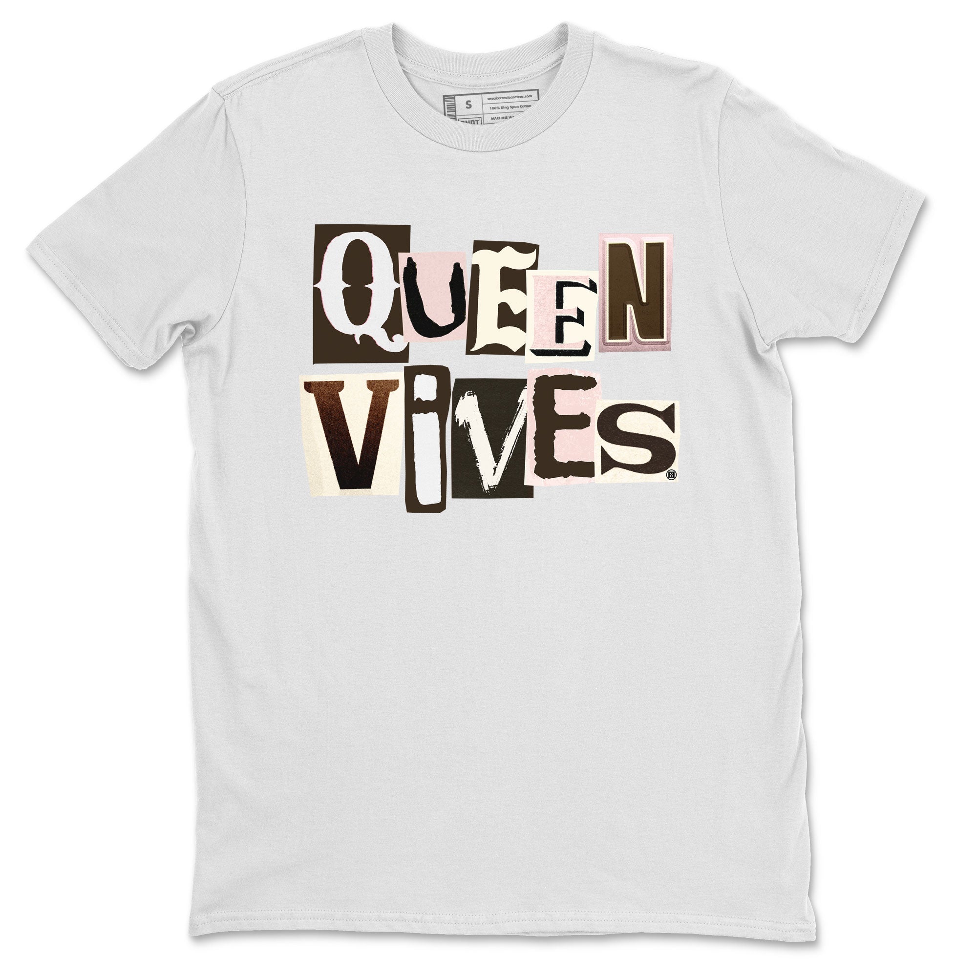 Air Jordan 11 Neapolitan shirt to match jordans Queen Vibes sneaker matching t-shirts and clothing Jordan 11 WMNS Neapolitan Drip Gear Zone Cotton Casual Unisex White 2 T-Shirt