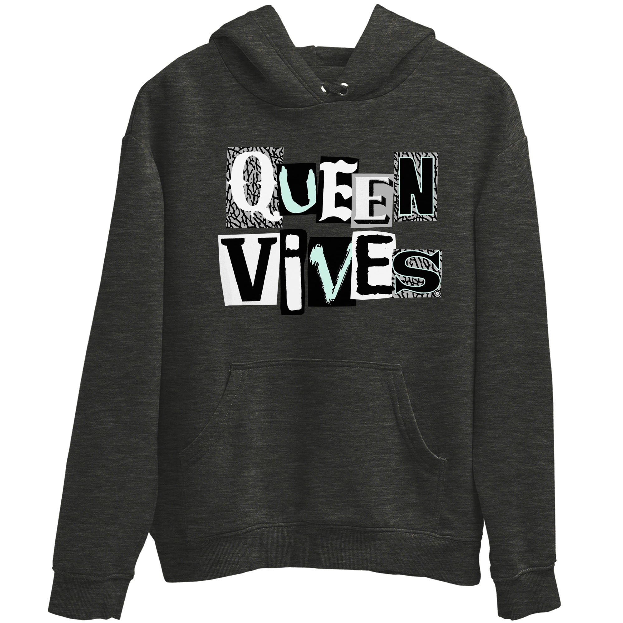 3s Green Glow shirt to match jordans Queen Vibes sneaker tees Air Jordan 3 Green Glow Drip Gear Zone unisex cotton Charcoal Heather 2 crew neck shirt