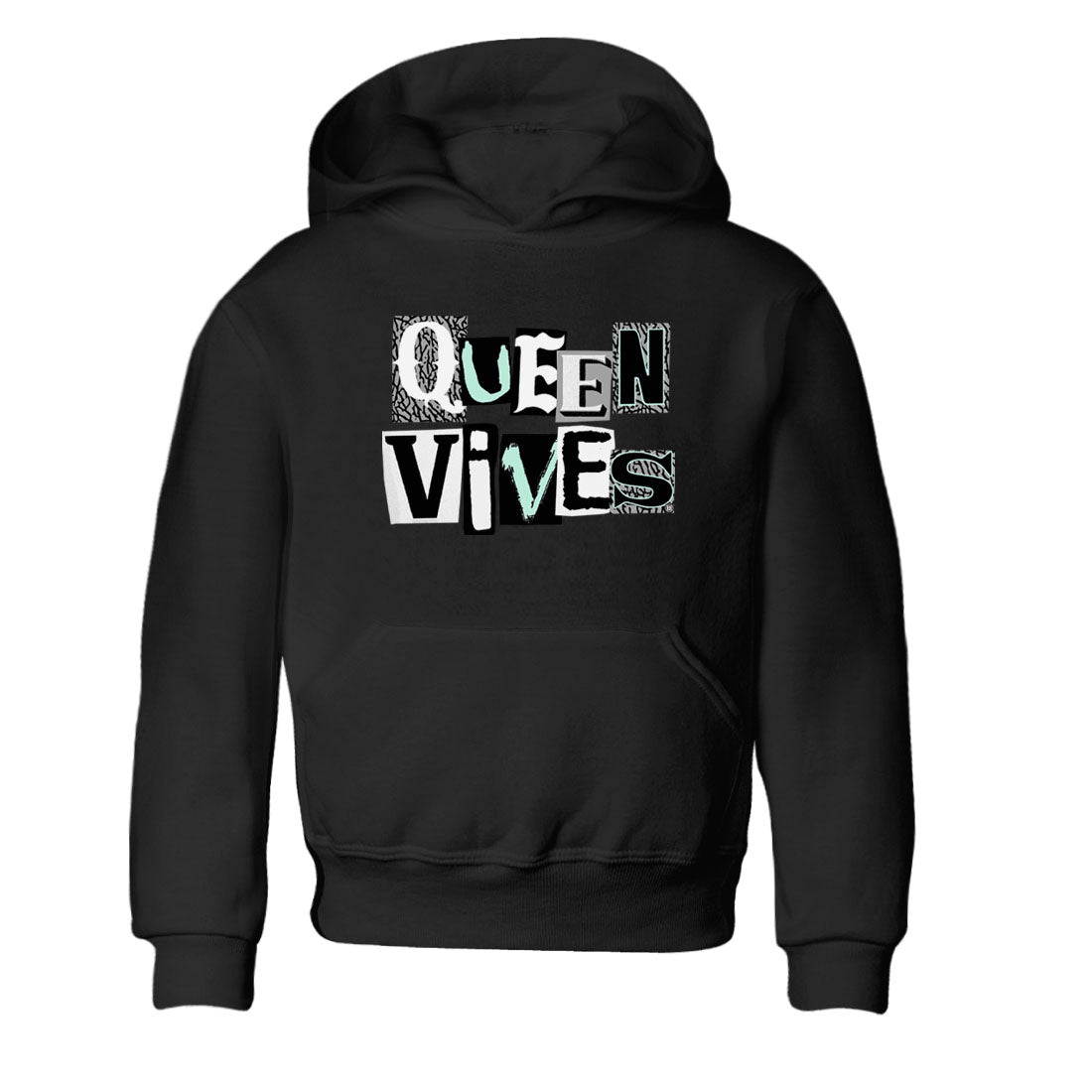 3s Green Glow shirt to match jordans Queen Vibes sneaker tees Air Jordan 3 Green Glow Drip Gear Zone baby toddler Black 2 cotton Shirt
