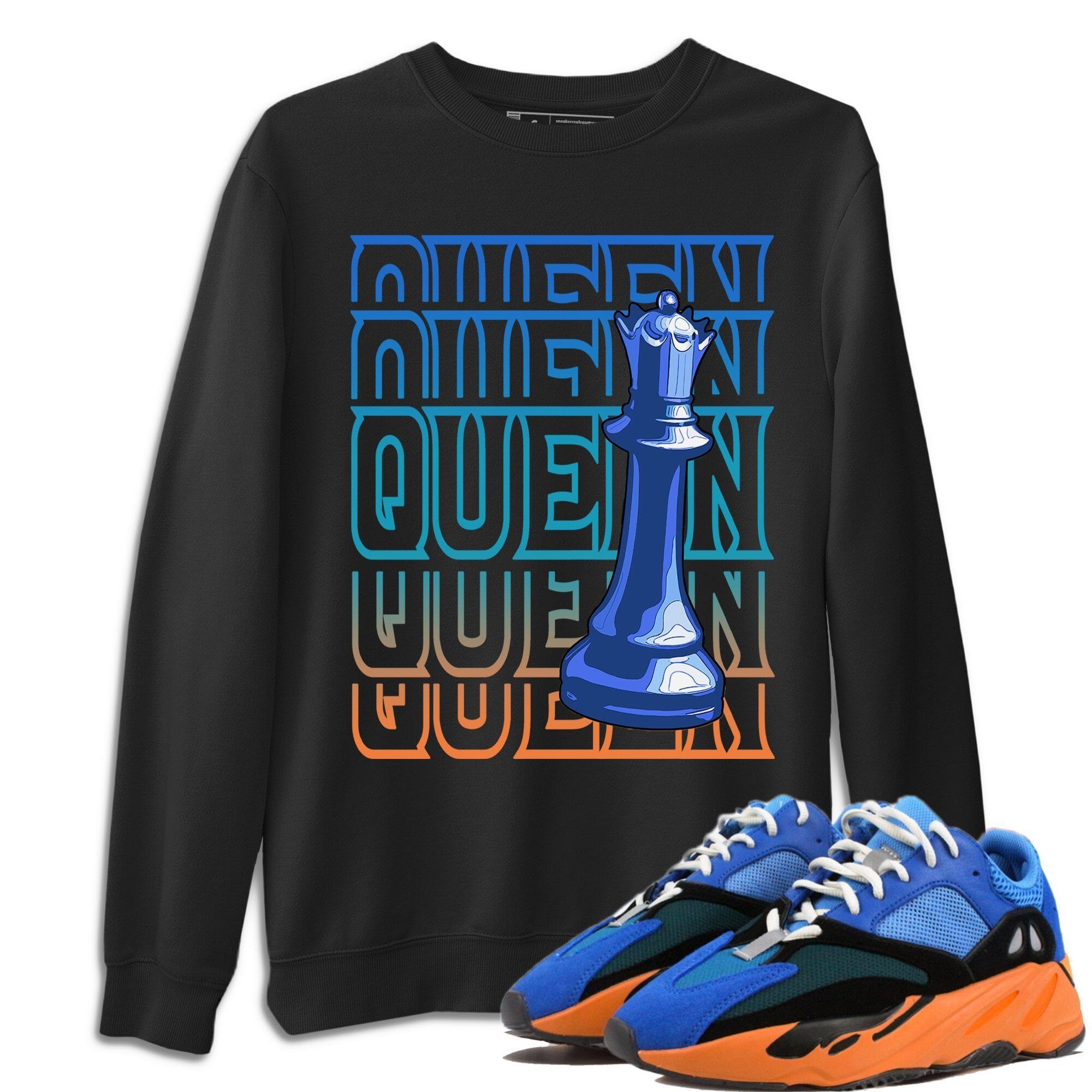 Yeezy 700 Bright Blue Shirt To Match Jordans Queen Sneaker Tees Yeezy 700 Bright Blue Drip Gear Zone Sneaker Matching Clothing Unisex Shirts