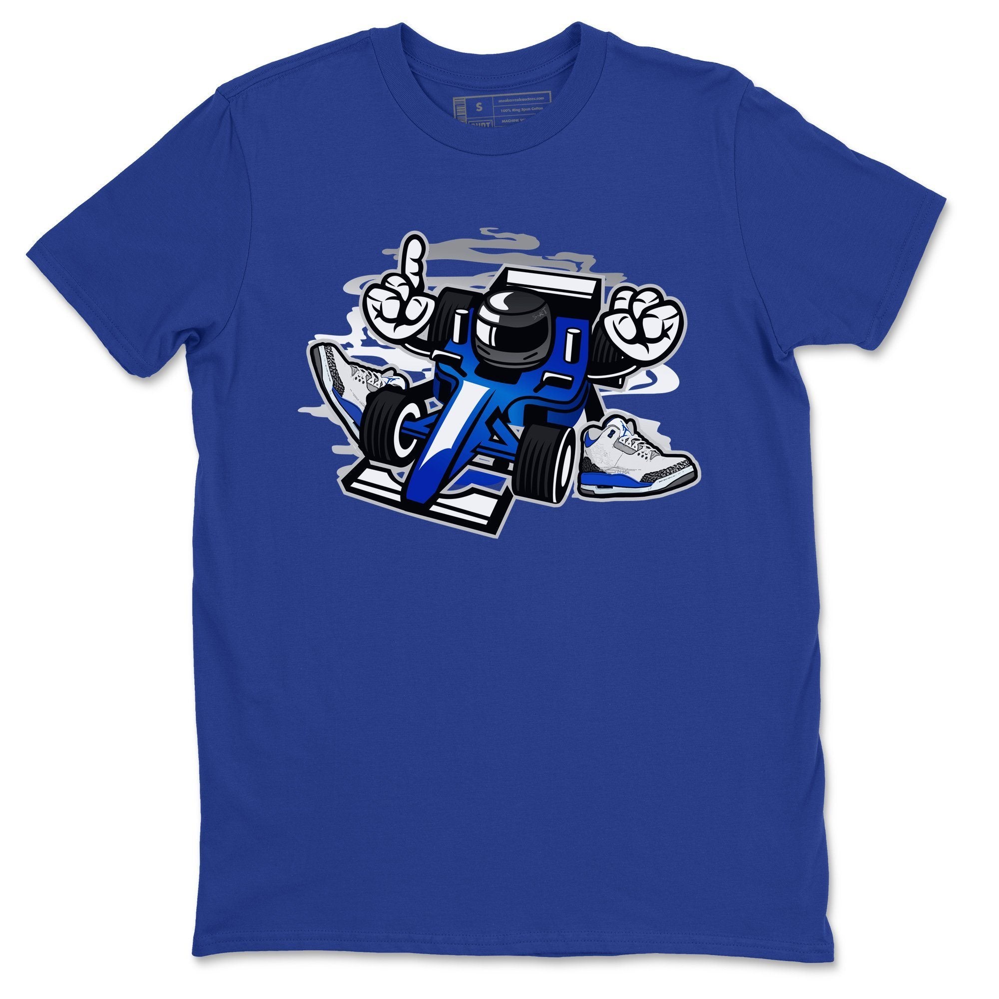 Jordan 3 Racer Blue Shirt To Match Jordans Racer Sneaker Tees Jordan 3 Racer Blue Drip Gear Zone Sneaker Matching Clothing Unisex Shirts