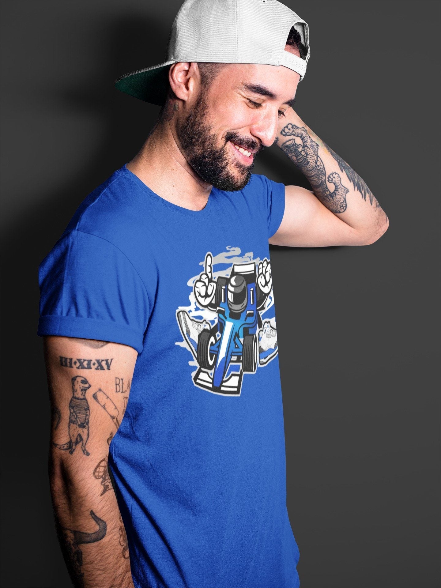 Jordan 3 Racer Blue Shirt To Match Jordans Racer Sneaker Tees Jordan 3 Racer Blue Drip Gear Zone Sneaker Matching Clothing Unisex Shirts