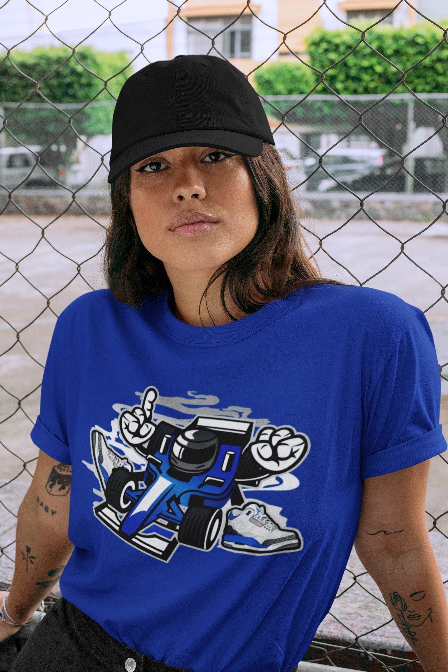 Jordan 3 Racer Blue Shirt To Match Jordans Racer Sneaker Tees Jordan 3 Racer Blue Drip Gear Zone Sneaker Matching Clothing Unisex Shirts