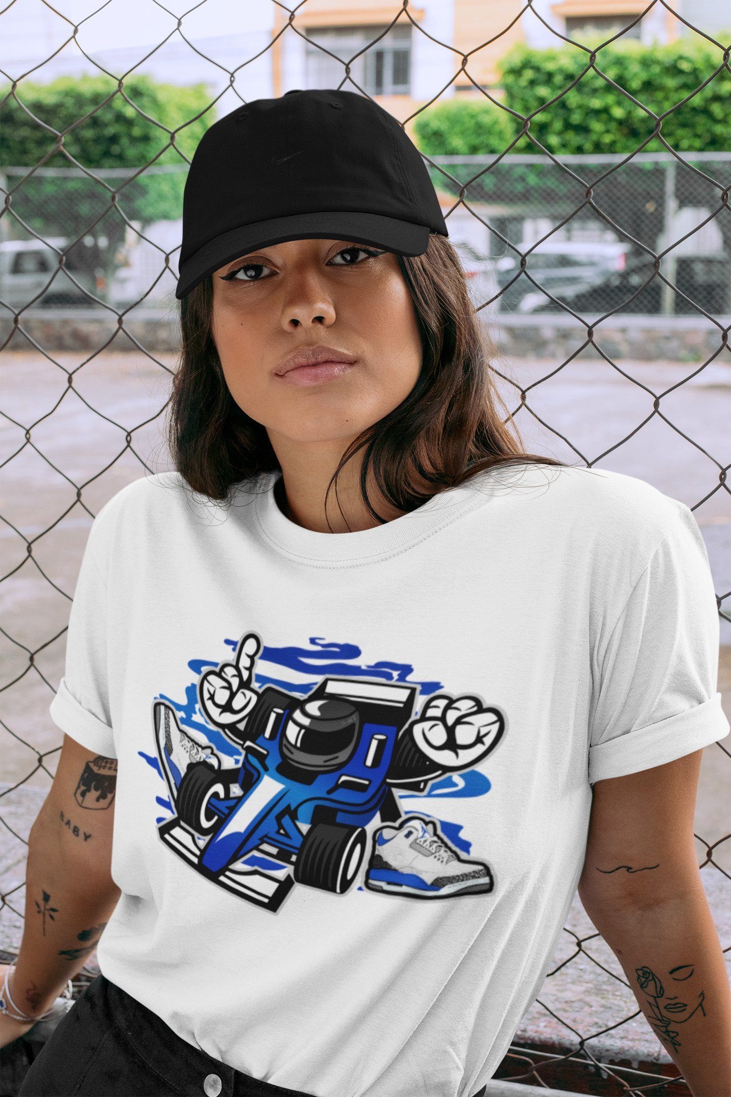 Jordan 3 Racer Blue Shirt To Match Jordans Racer Sneaker Tees Jordan 3 Racer Blue Drip Gear Zone Sneaker Matching Clothing Unisex Shirts