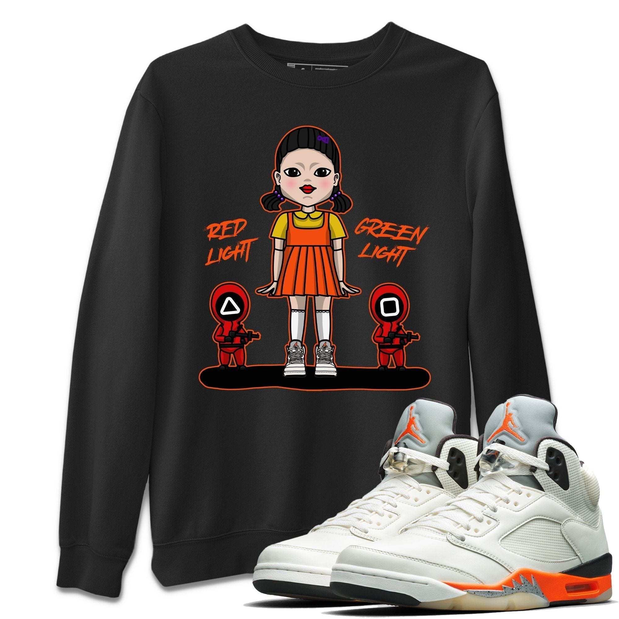 Jordan 5 Shattered Backboard Shirt To Match Jordans Red Light Green Light Sneaker Tees Jordan 5 Shattered Backboard Drip Gear Zone Sneaker Matching Clothing Unisex Shirts