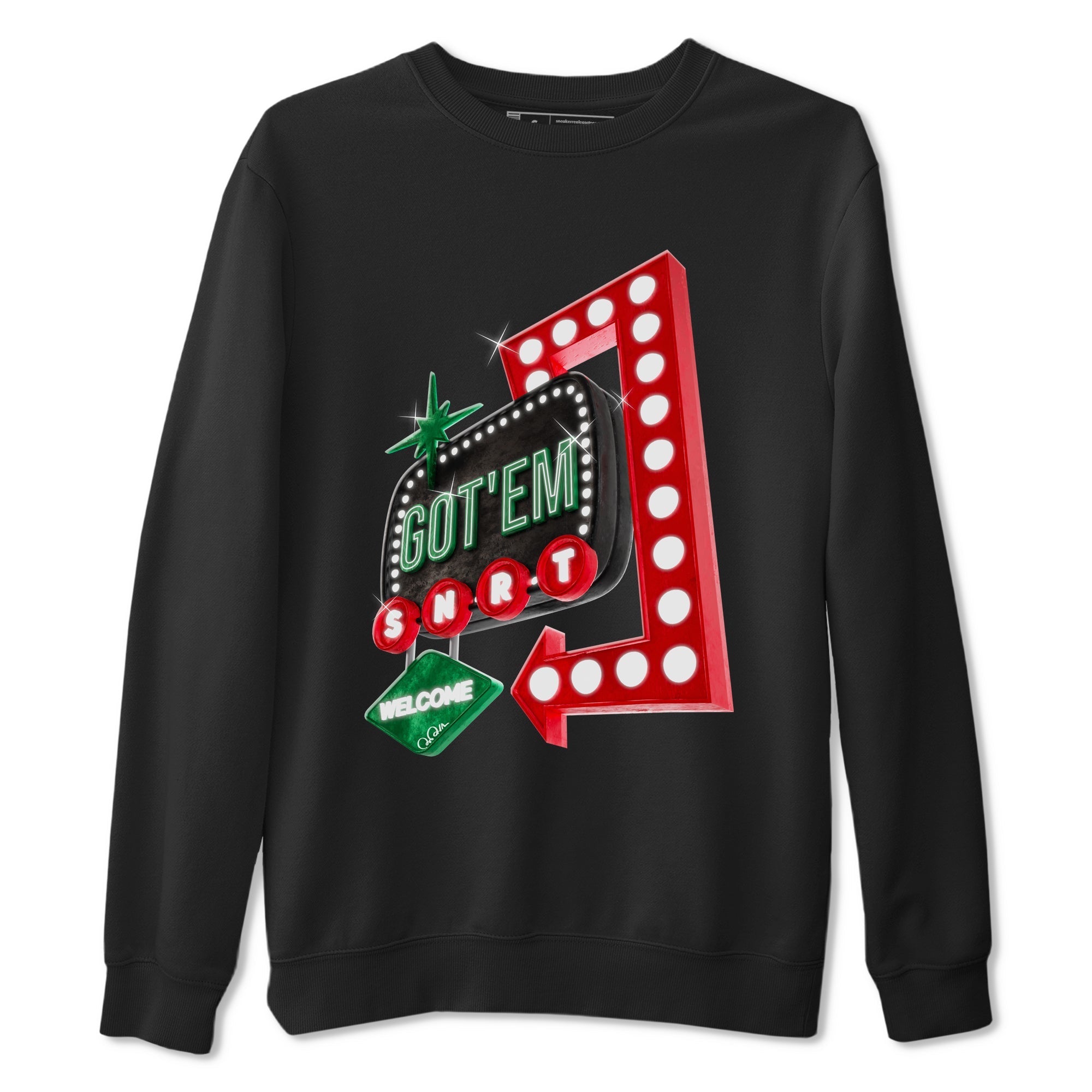 Jordan 2 Low Christmas X-mas Holiday special gift shirt to match jordans Retro Neon Sign sneaker tees Air Jordan 2 Christmas Drip Gear Zone Unisex Black 2 T-Shirt