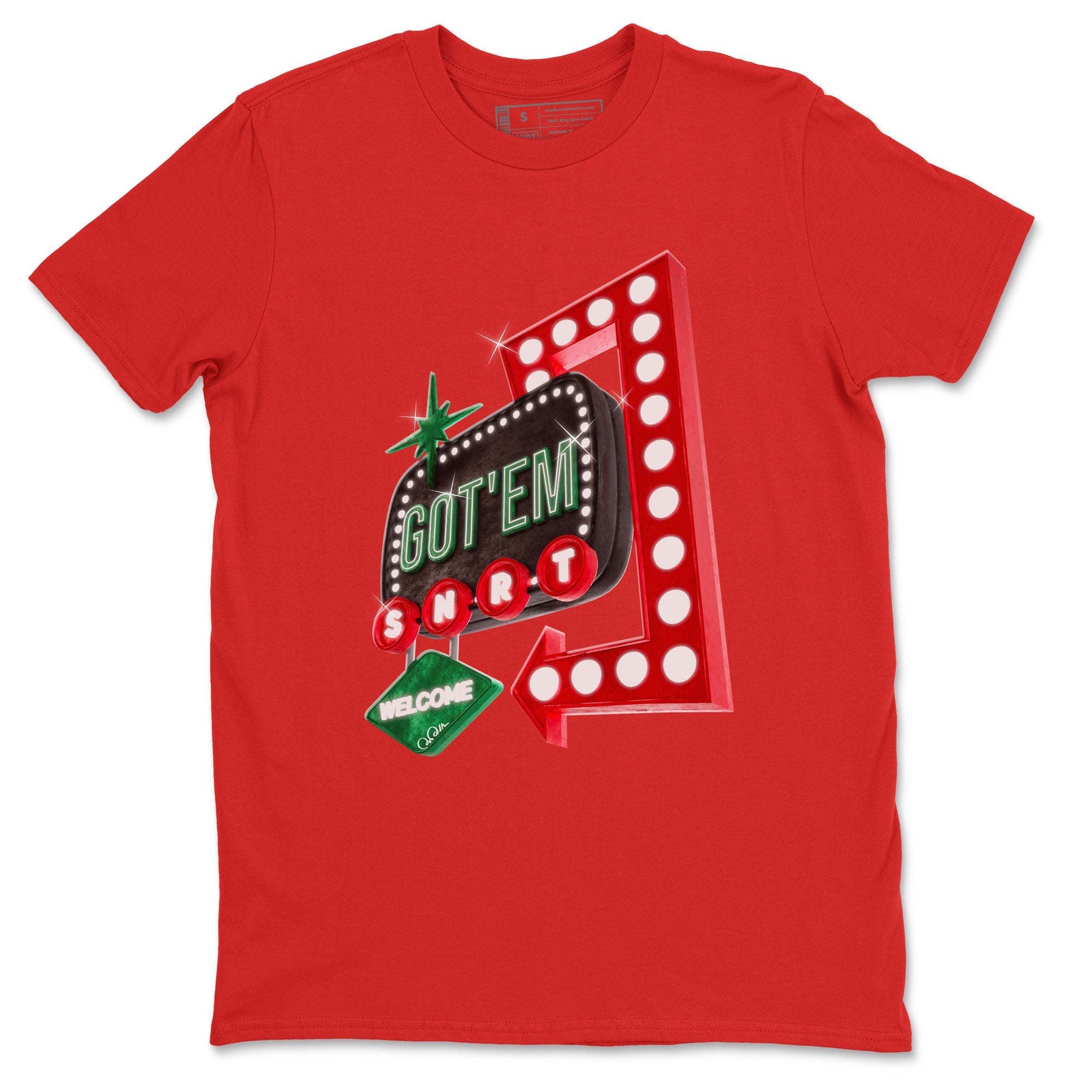 Jordan 2 Low Christmas X-mas Holiday special gift shirt to match jordans Retro Neon Sign sneaker tees Air Jordan 2 Christmas Drip Gear Zone Unisex Red 2 T-Shirt