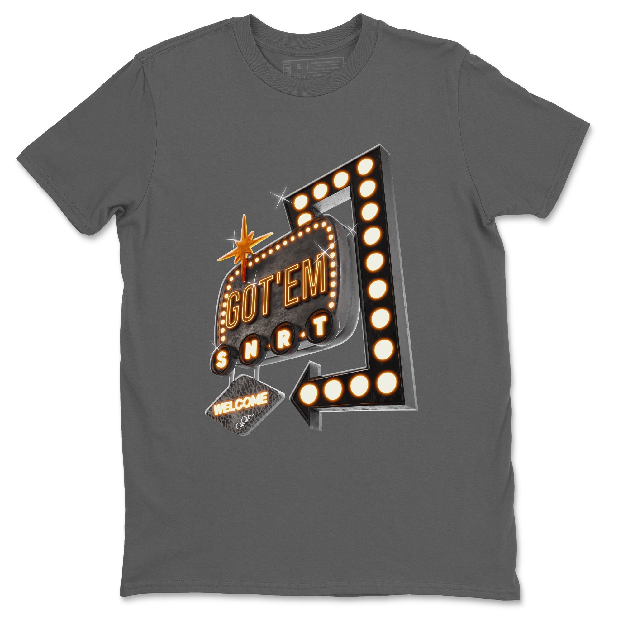 Air Jordan 3 Fear shirt to match jordans Retro Neon Sign sneaker tees AJ3 Fear Drip Gear Zone Unisex Cool Grey 2 T-Shirt