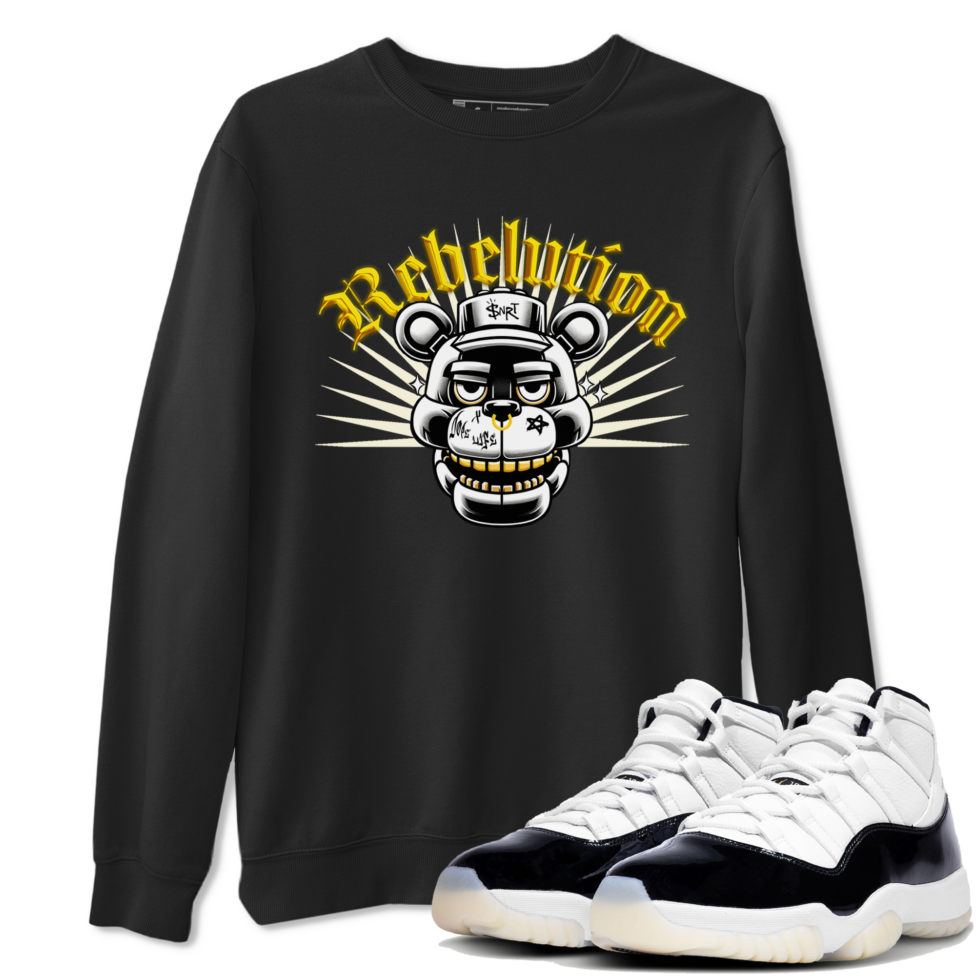 Air Jordan  11 Gratitude shirt to match jordans Revolution sneaker tees Air Jordan  11 Gratitude Drip Gear Zone Sneaker Matching Shirt Unisex Black 1 T-Shirt