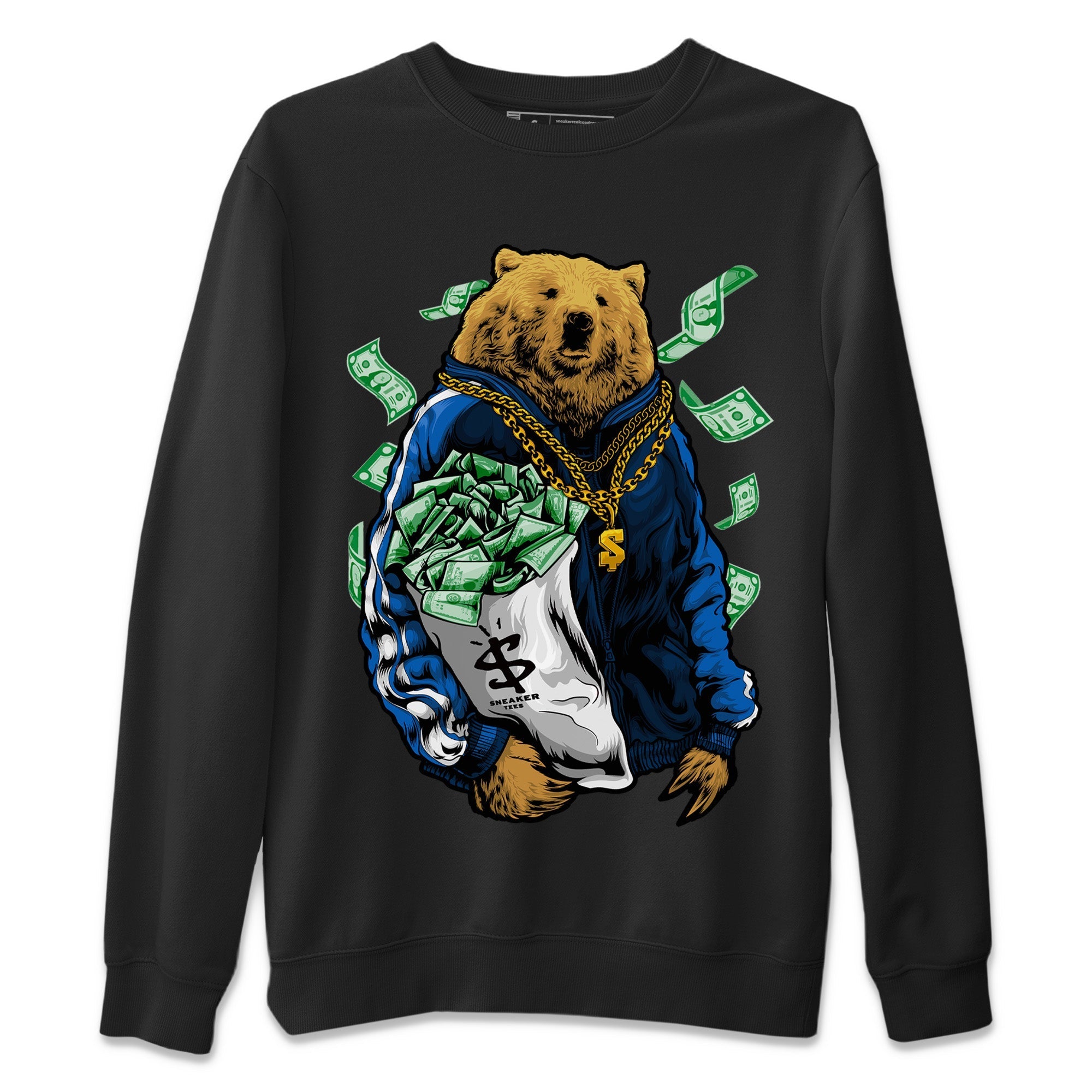 Air Jordan 3 Wizards Shirt To Match Jordans Rich Bear Sneaker Tees Air Jordan 3 Retro Wizards Drip Gear Zone Sneaker Matching Clothing Unisex Shirts Black 2