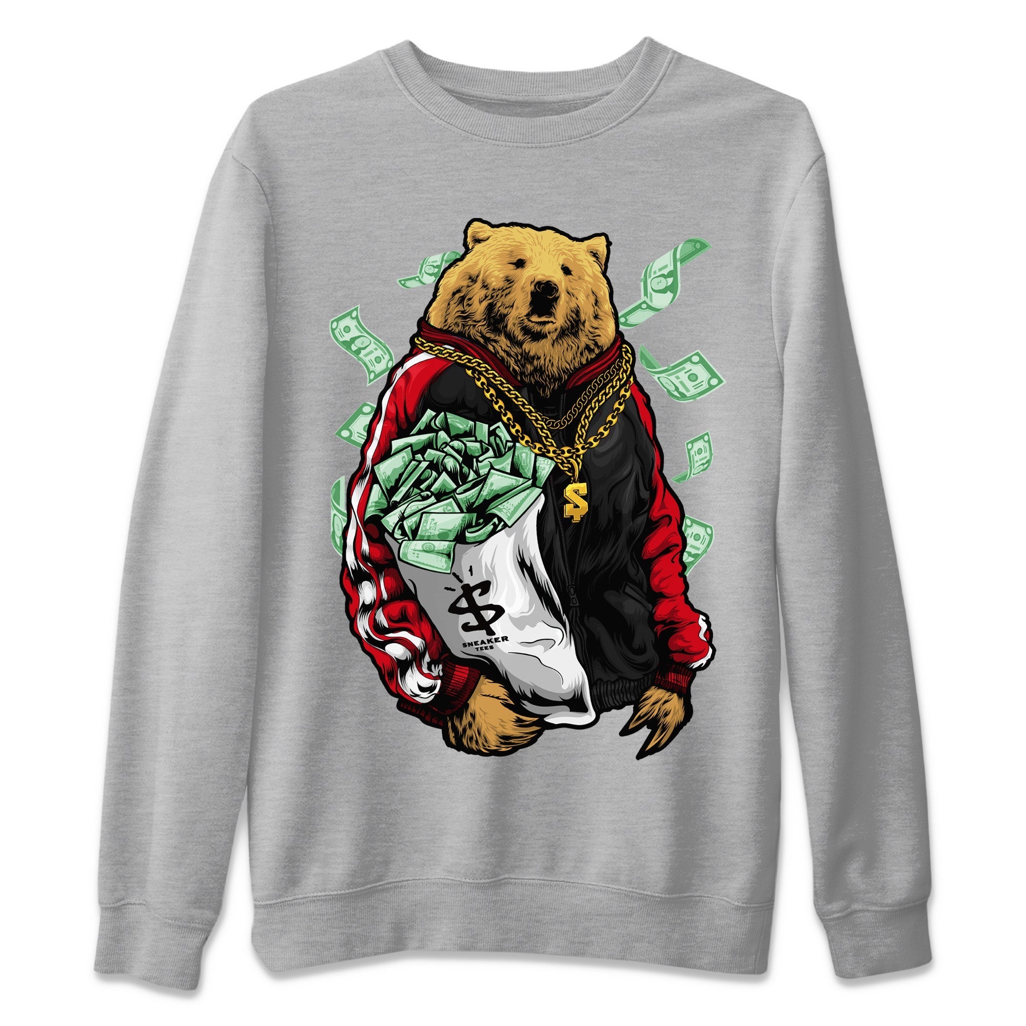 Air Jordan 6 Toro Bravo Shirt To Match Jordans Rich Bear Sneaker Tees Jordan 6 Toro Bravo Drip Gear Zone Sneaker Matching Clothing Unisex Shirts Heather Grey 2