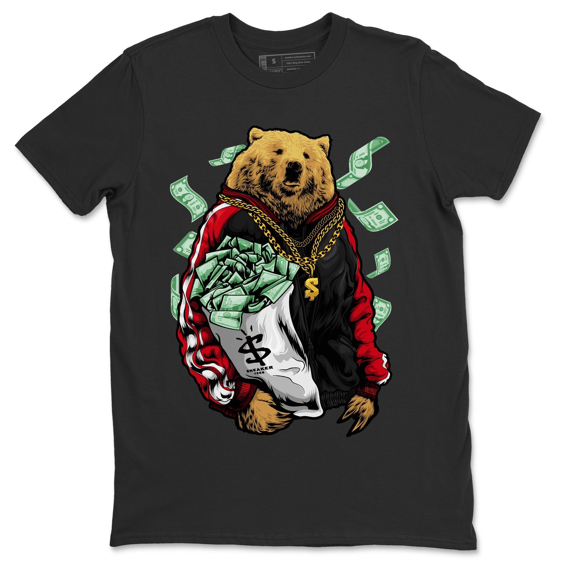 Air Jordan 6 Toro Bravo Shirt To Match Jordans Rich Bear Sneaker Tees Jordan 6 Toro Bravo Drip Gear Zone Sneaker Matching Clothing Unisex Shirts Black 2