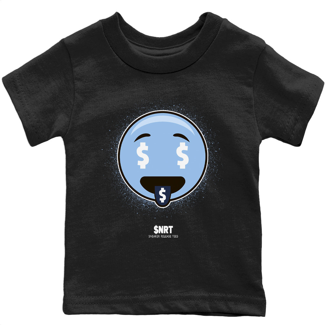Jordan 6 UNC Shirt To Match Jordans Rich Emoji Sneaker Tees Jordan 6 UNC Drip Gear Zone Sneaker Matching Clothing Kids Shirts