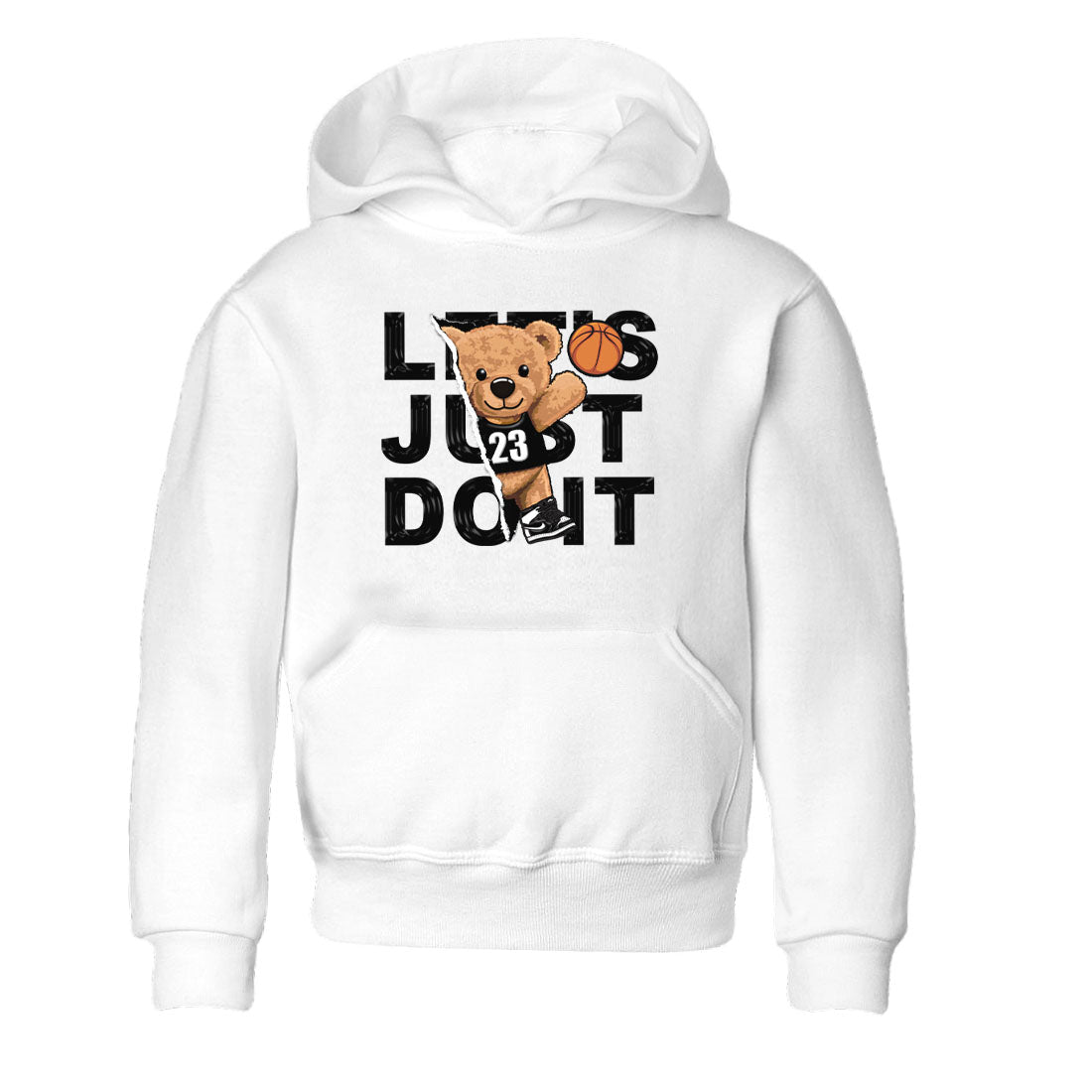 1s Black White shirt to match jordans Rip Out Bear sneaker tees Air Jordan 1 Black White Drip Gear Zone baby toddler White 2 cotton Shirt
