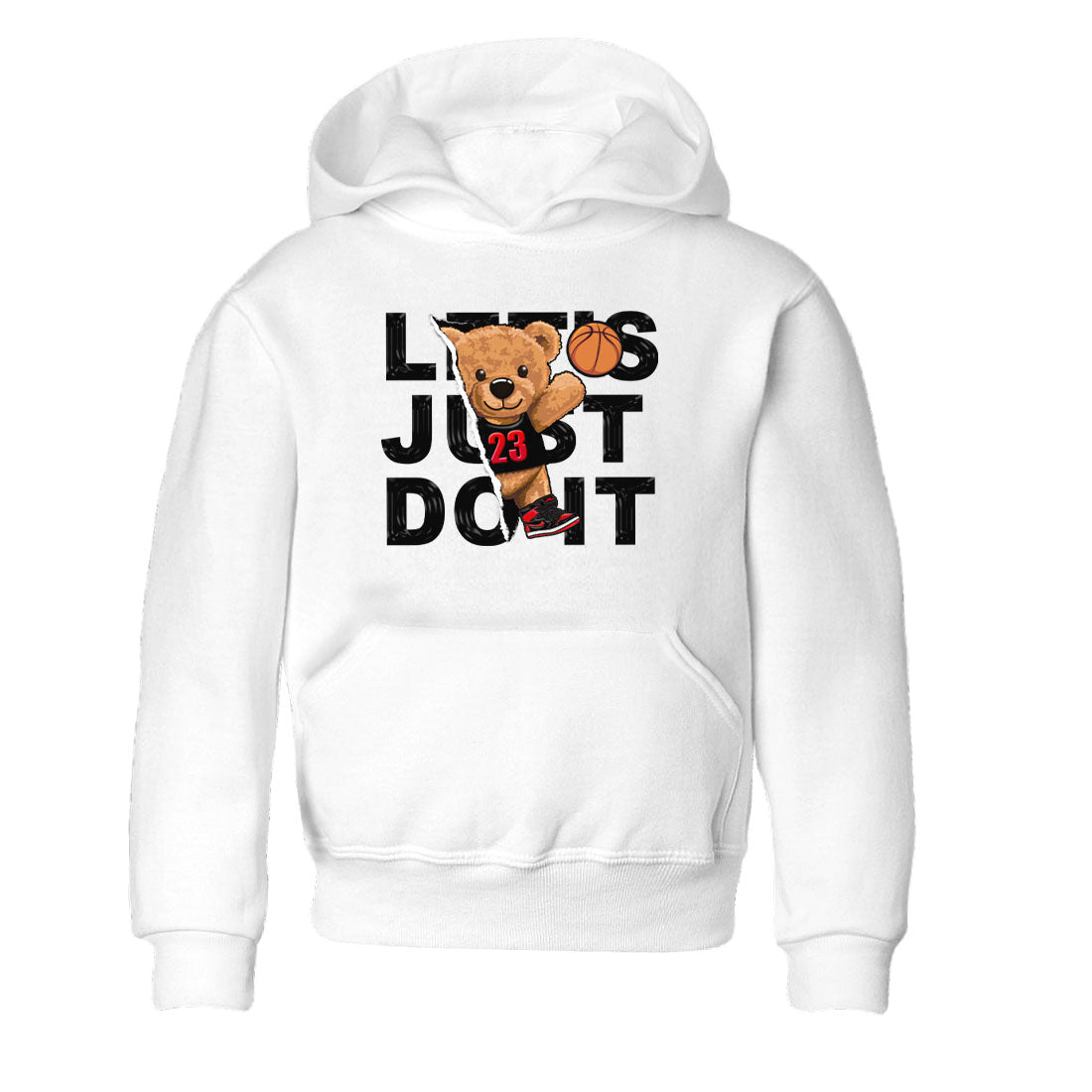 Air Jordan 1 Satin Bred shirt to match jordans Rip Out Bear sneaker tees AJ1 Retro Satin Bred Drip Gear Zone Sneaker Matching Clothing Brand Baby Toddler White 2 T-Shirt