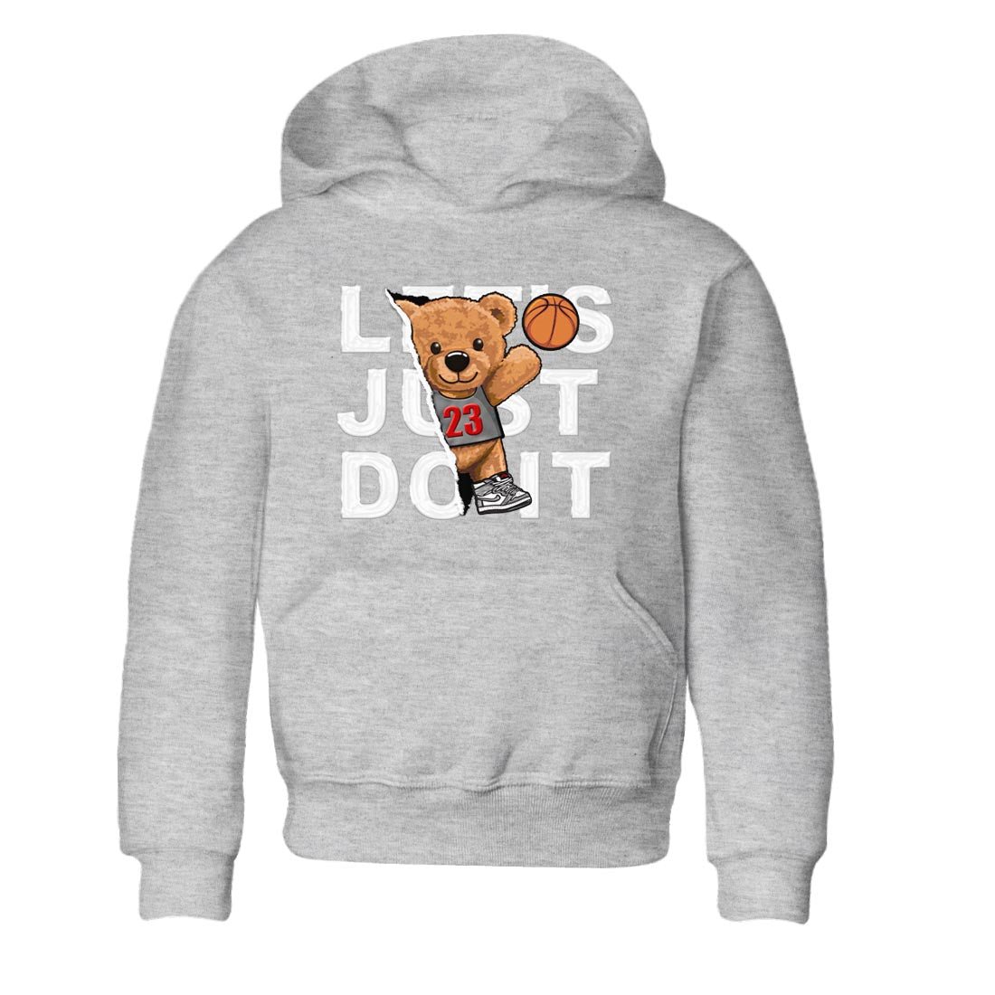 1s High OG Washed Heritage Sneaker Match Tees Rip Out Bear Streetwear Sneaker Shirt Air Jordan 1 Washed Heritage Sneaker Release Tees Kids Shirts Heather Grey 2