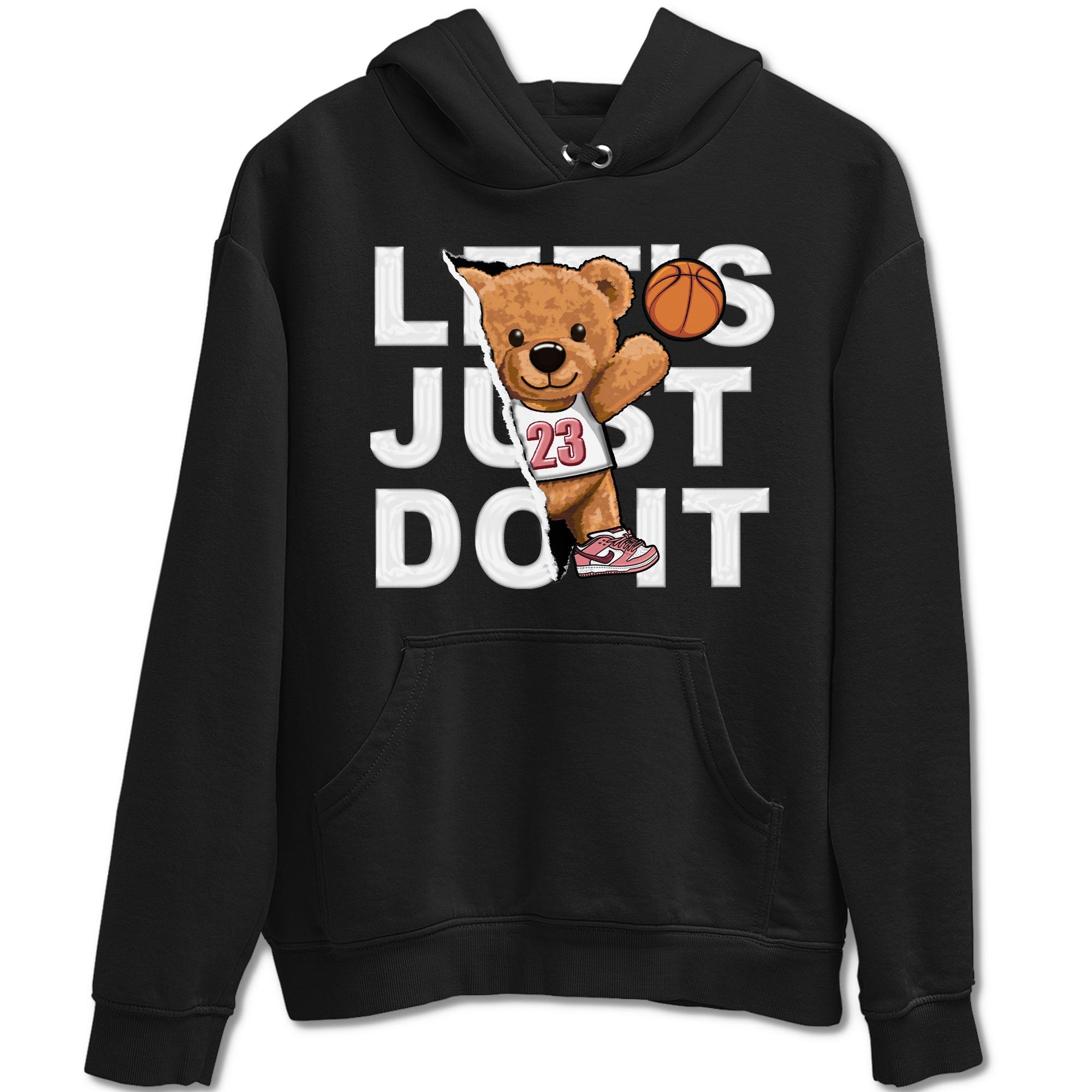 Dunk Valentine's Day shirt to match jordans Rip Out Bear sneaker tees Dunks Valentine's Day Drip Gear Zone unisex cotton Black 2 crew neck shirt