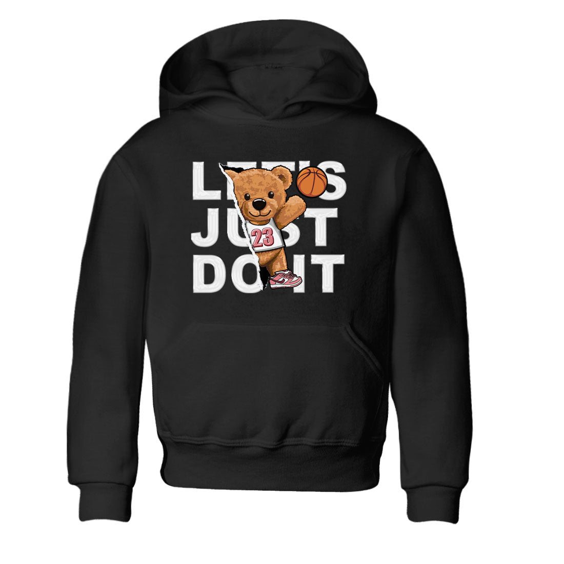 Dunk Valentine's Day shirt to match jordans Rip Out Bear sneaker tees Dunks Valentine's Day Drip Gear Zone baby toddler Black 2 cotton Shirt
