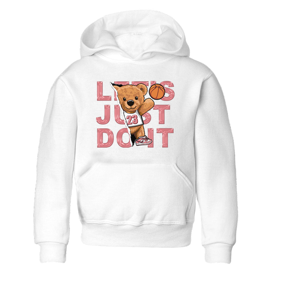 Dunk Valentine's Day shirt to match jordans Rip Out Bear sneaker tees Dunks Valentine's Day Drip Gear Zone baby toddler White 2 cotton Shirt