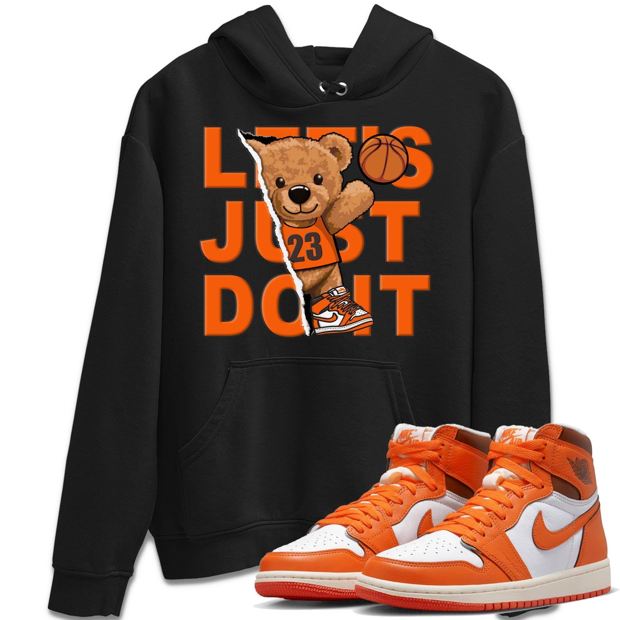 Jordan 1 Starfish Sneaker Matching T-Shirt Rip Out Bear Sneaker Tees Jordan 1 Starfish Sneaker Release Tees Crew Neck Tees