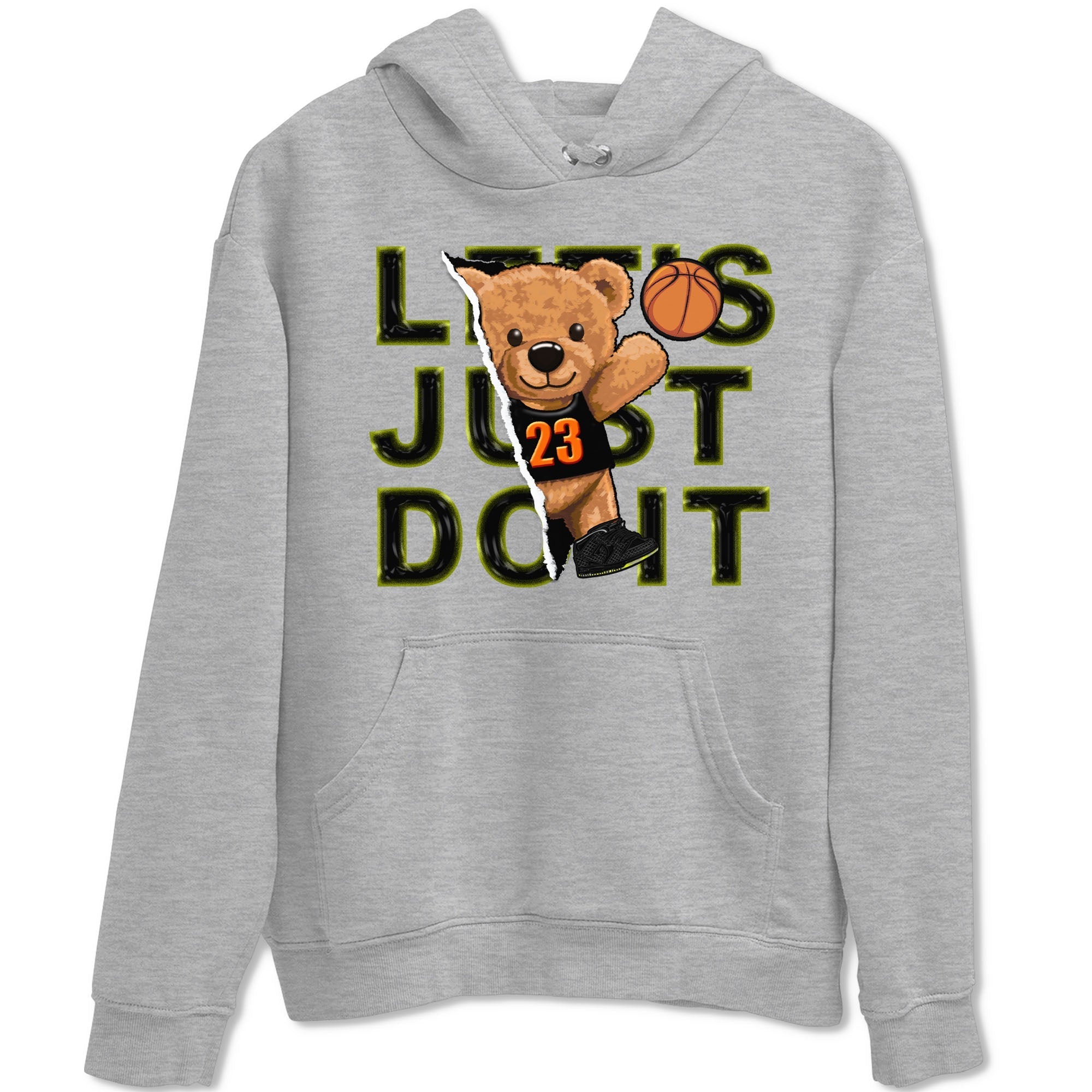 Nike Dunk Halloween shirt to match jordans Rip Out Bear sneaker tees Nike Dunk Mid Halloween Drip Gear Zone Sneaker Matching Clothing Brand Unisex Sneaker Tee Heather Grey 2 T-Shirt