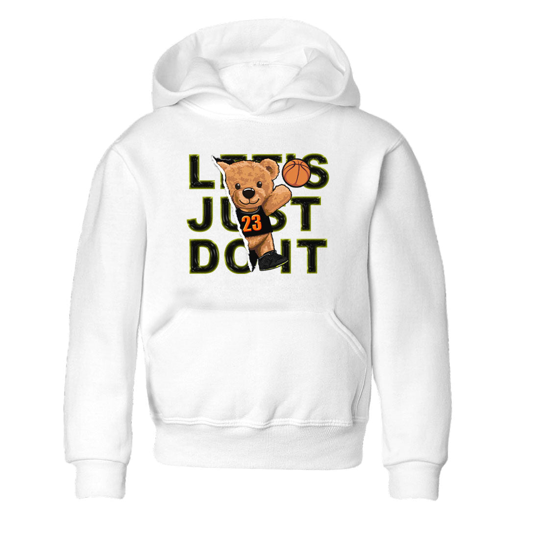 Nike Dunk Halloween shirt to match jordans Rip Out Bear sneaker tees Nike Dunk Mid Halloween Drip Gear Zone Sneaker Matching Clothing Brand Baby Toddler White 2 T-Shirt