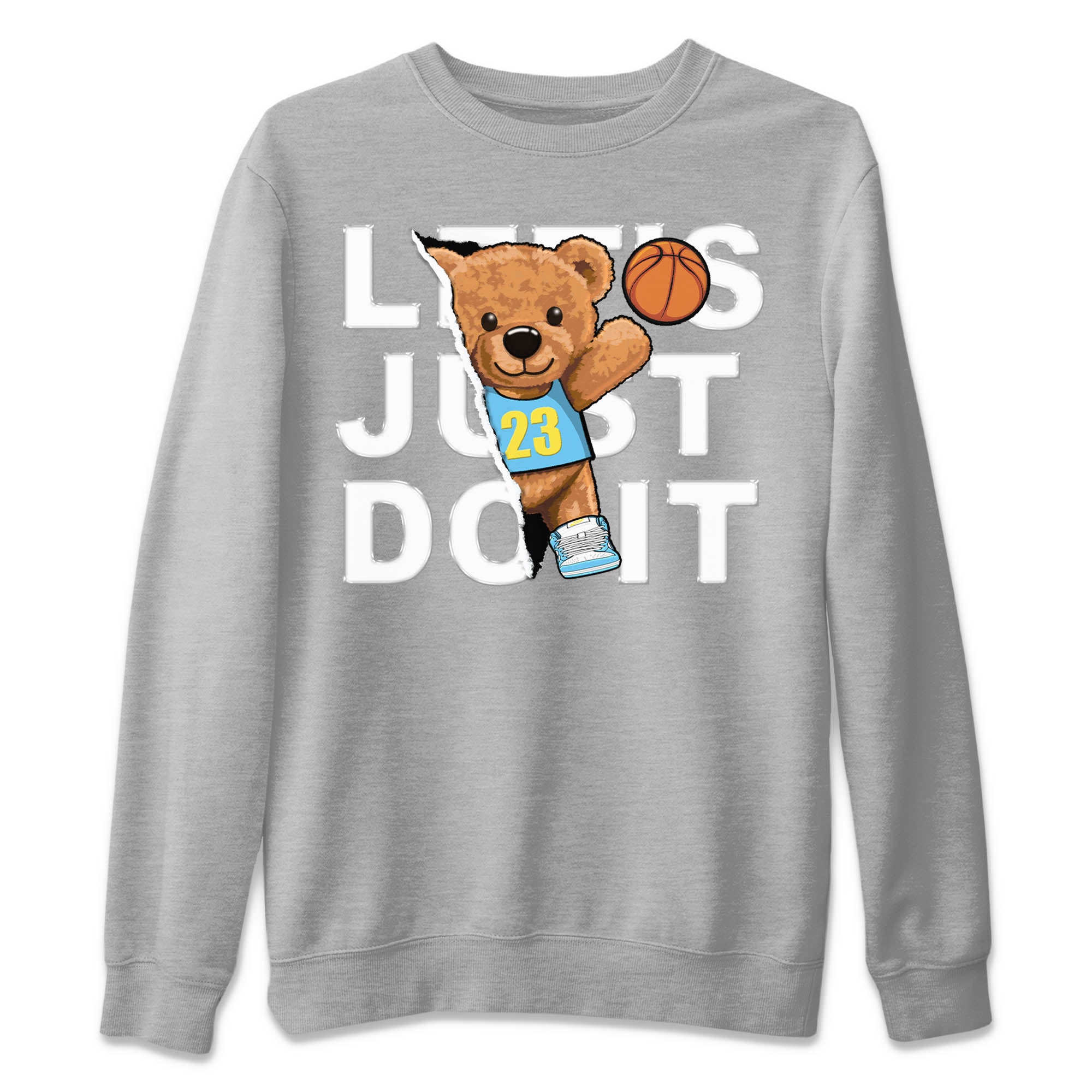 Nike Dunk High Blue Chill Shirt To Match Jordans Rip Out Bear Sneaker Tees Nike Dunk High Blue Chill Drip Gear Zone Sneaker Matching Clothing Unisex Shirts