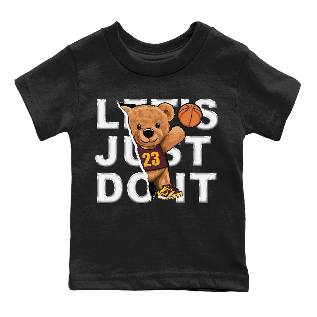 Nike Dunk Low Arizona State Shirt To Match Jordans Rip Out Bear Sneaker Tees Nike Dunk Low Arizona State Drip Gear Zone Sneaker Matching Clothing Kids Shirts